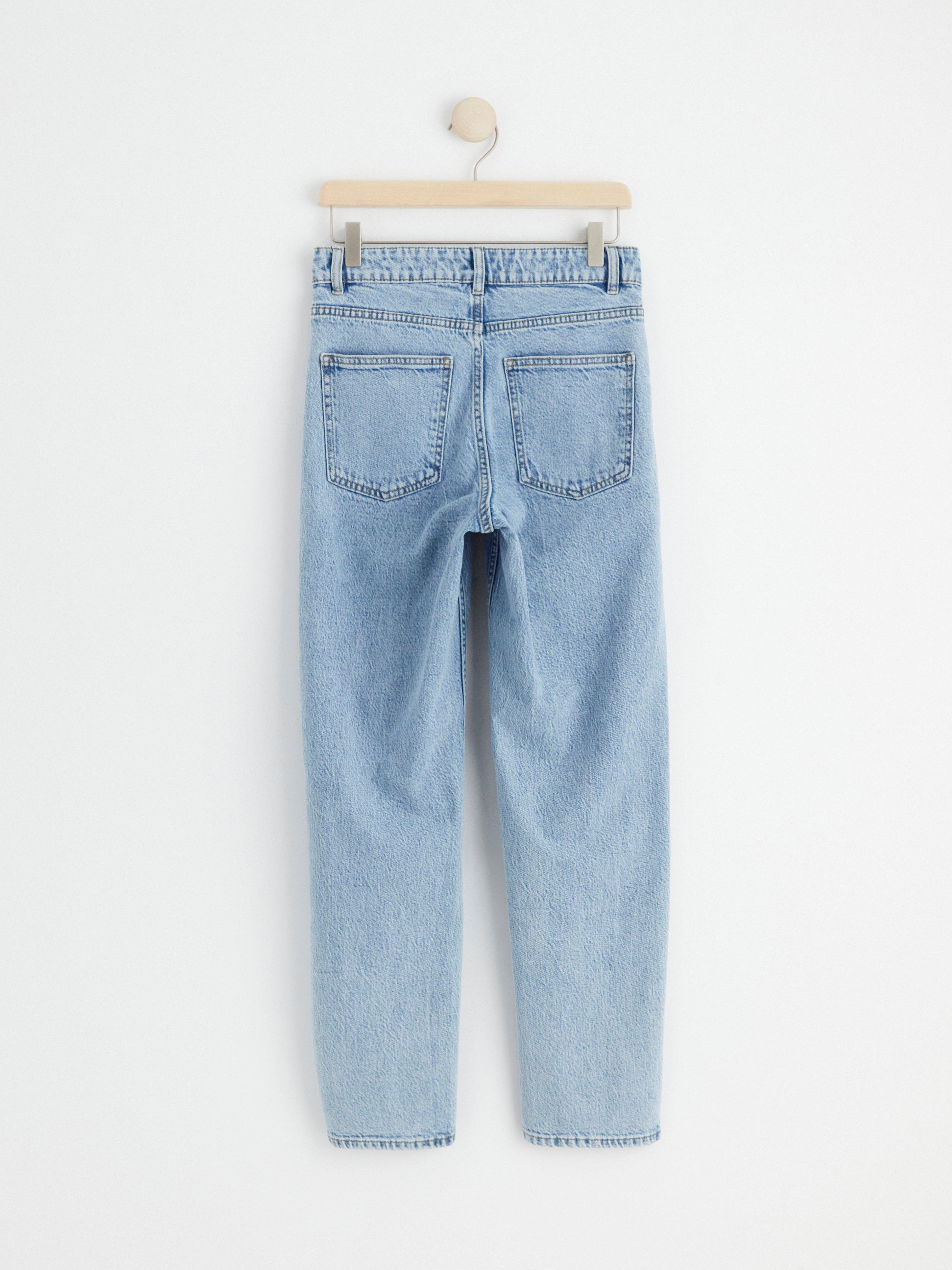 NEA Cropped straight jeans Light denim