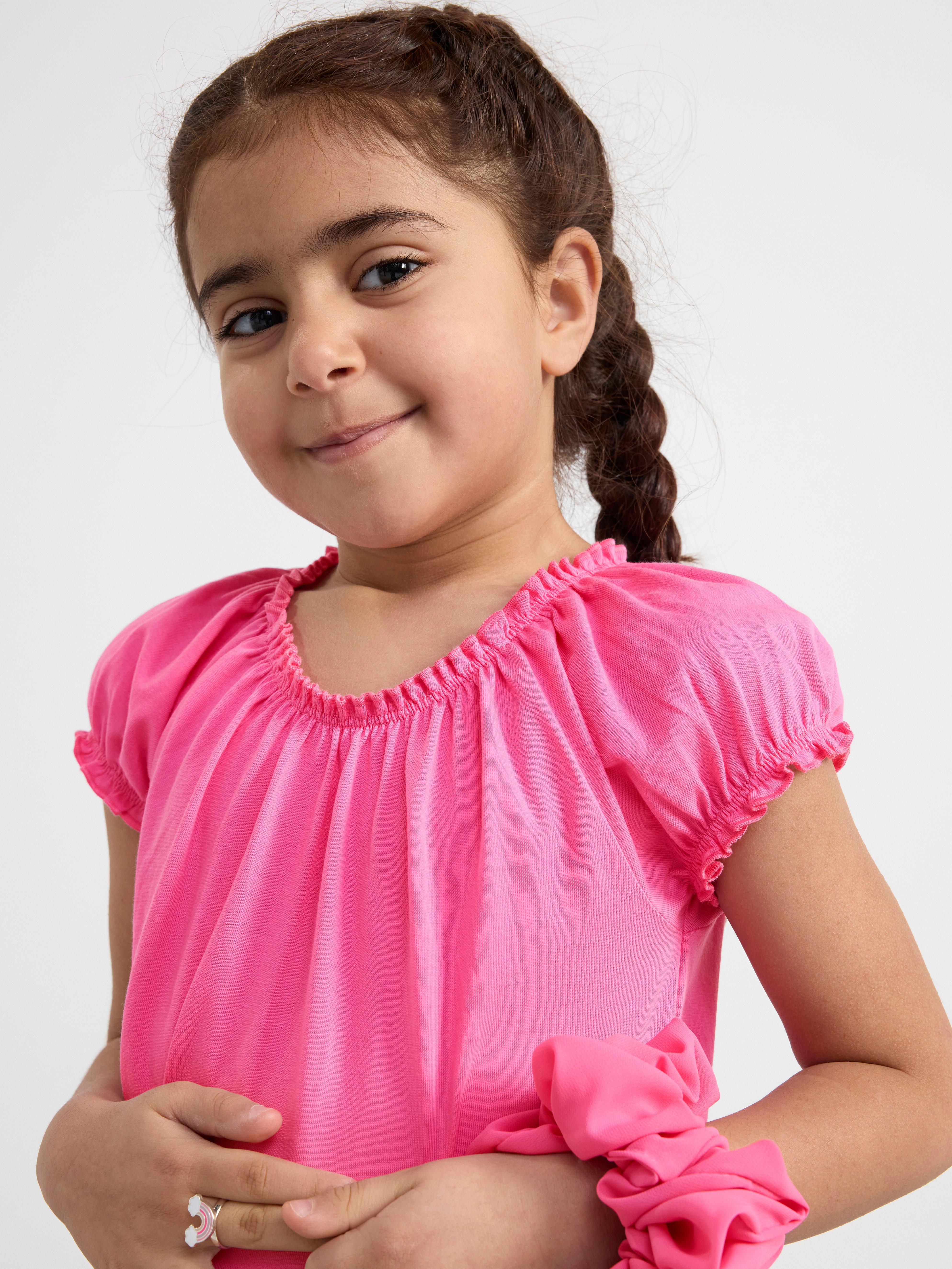 Short sleeved top Pink