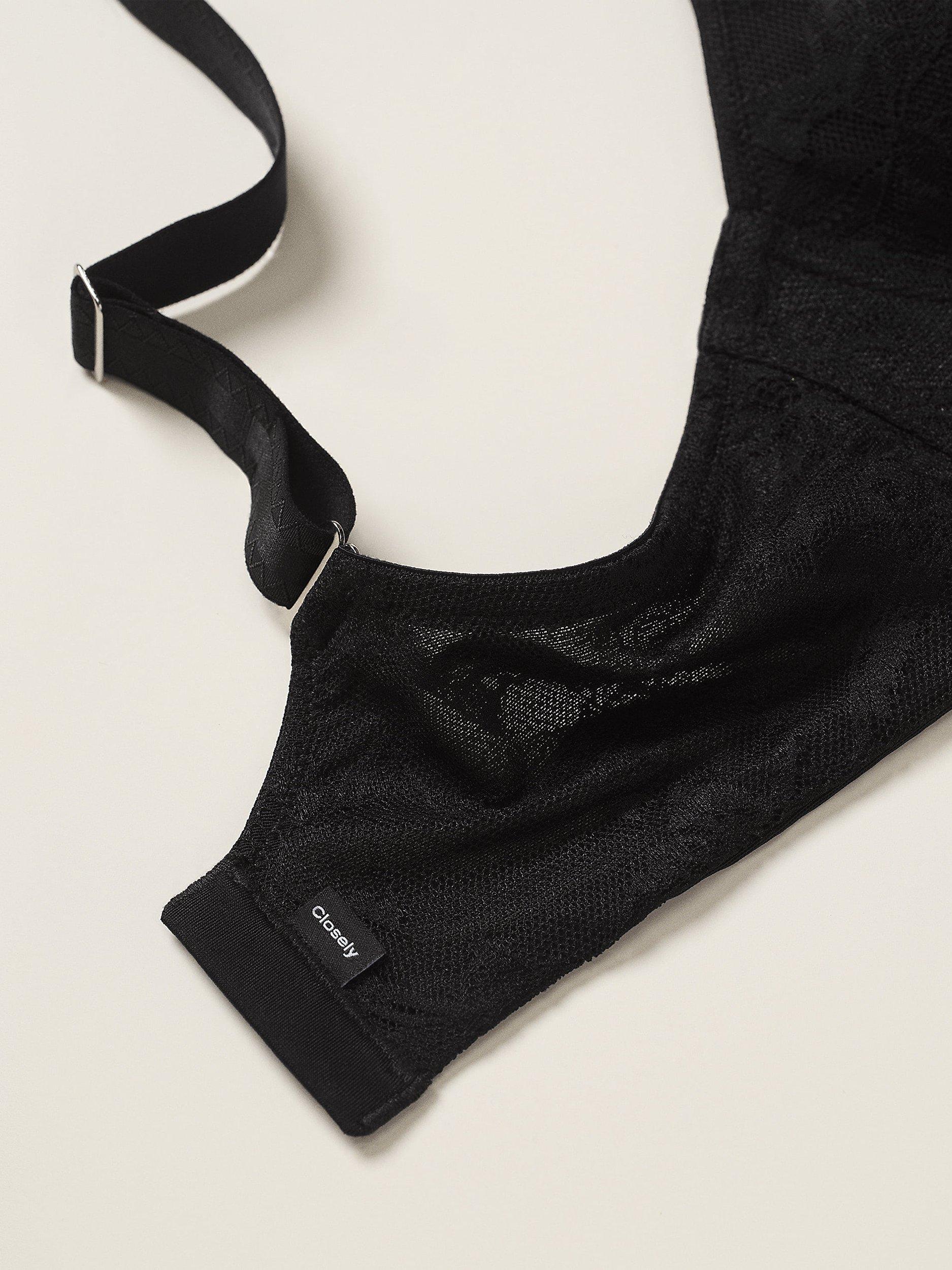 Closely - The Lace Wirefree Bra Black