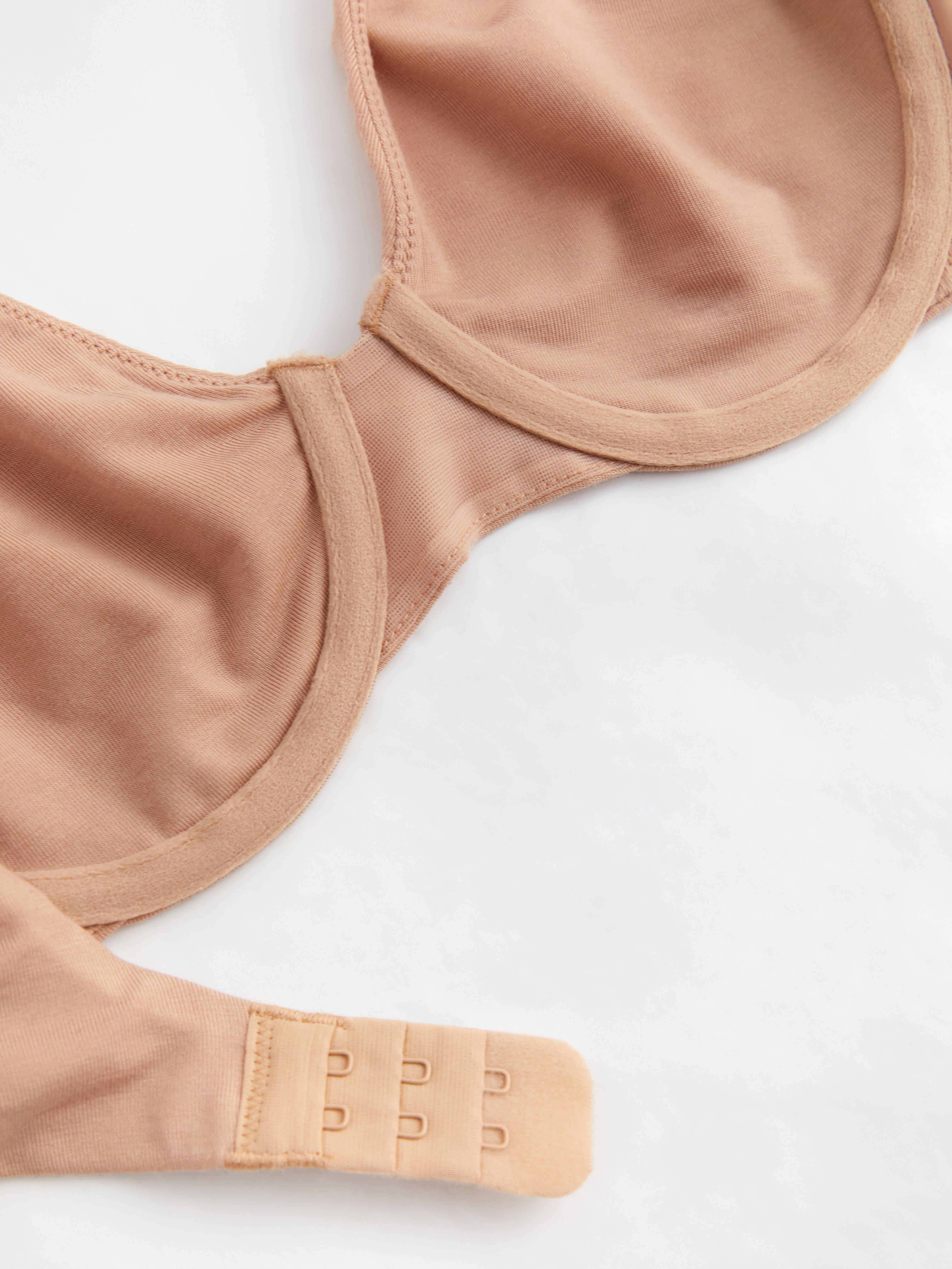 Unpadded underwire bra Beige
