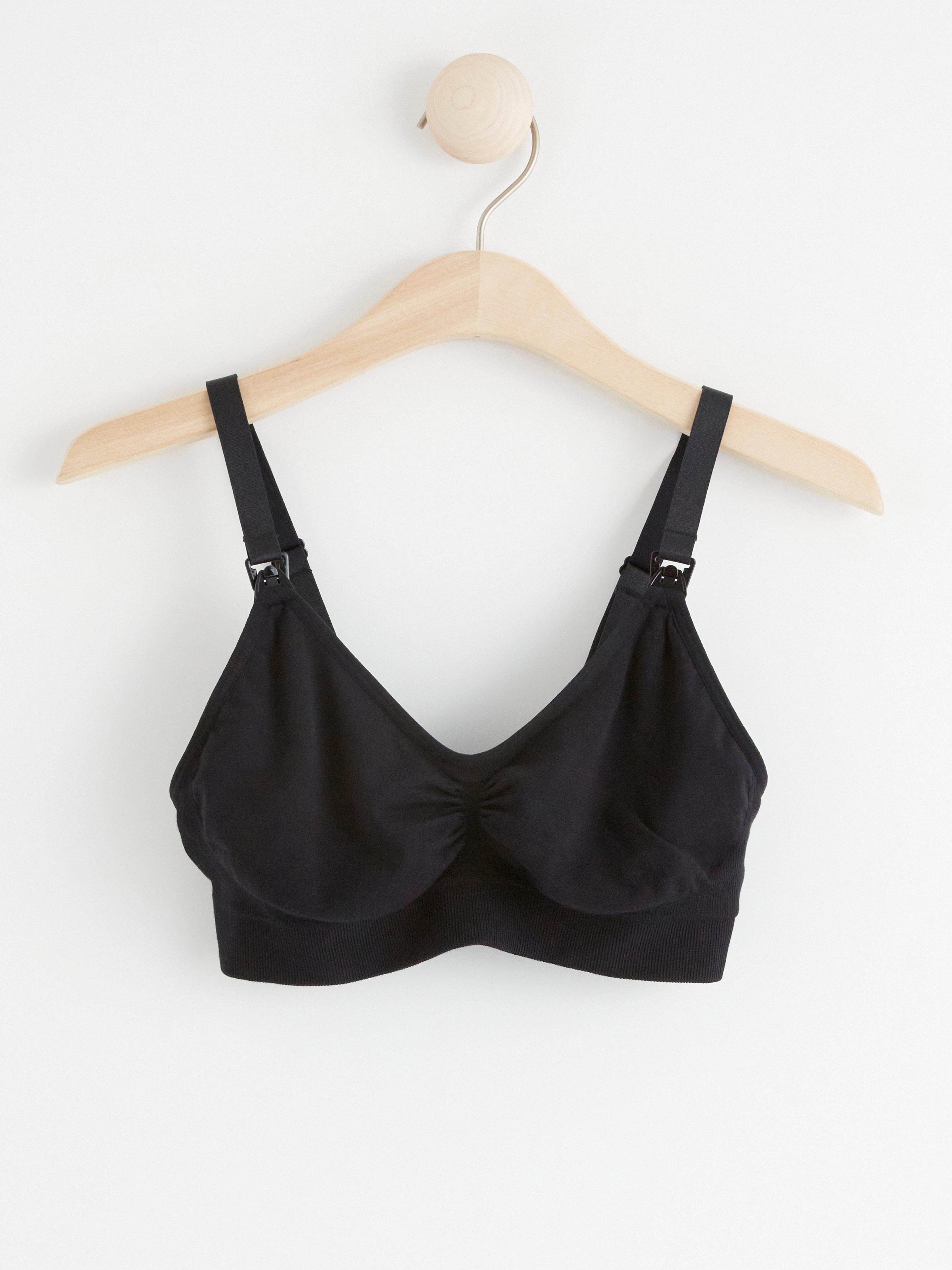 MOM Seamless nursing bra Black
