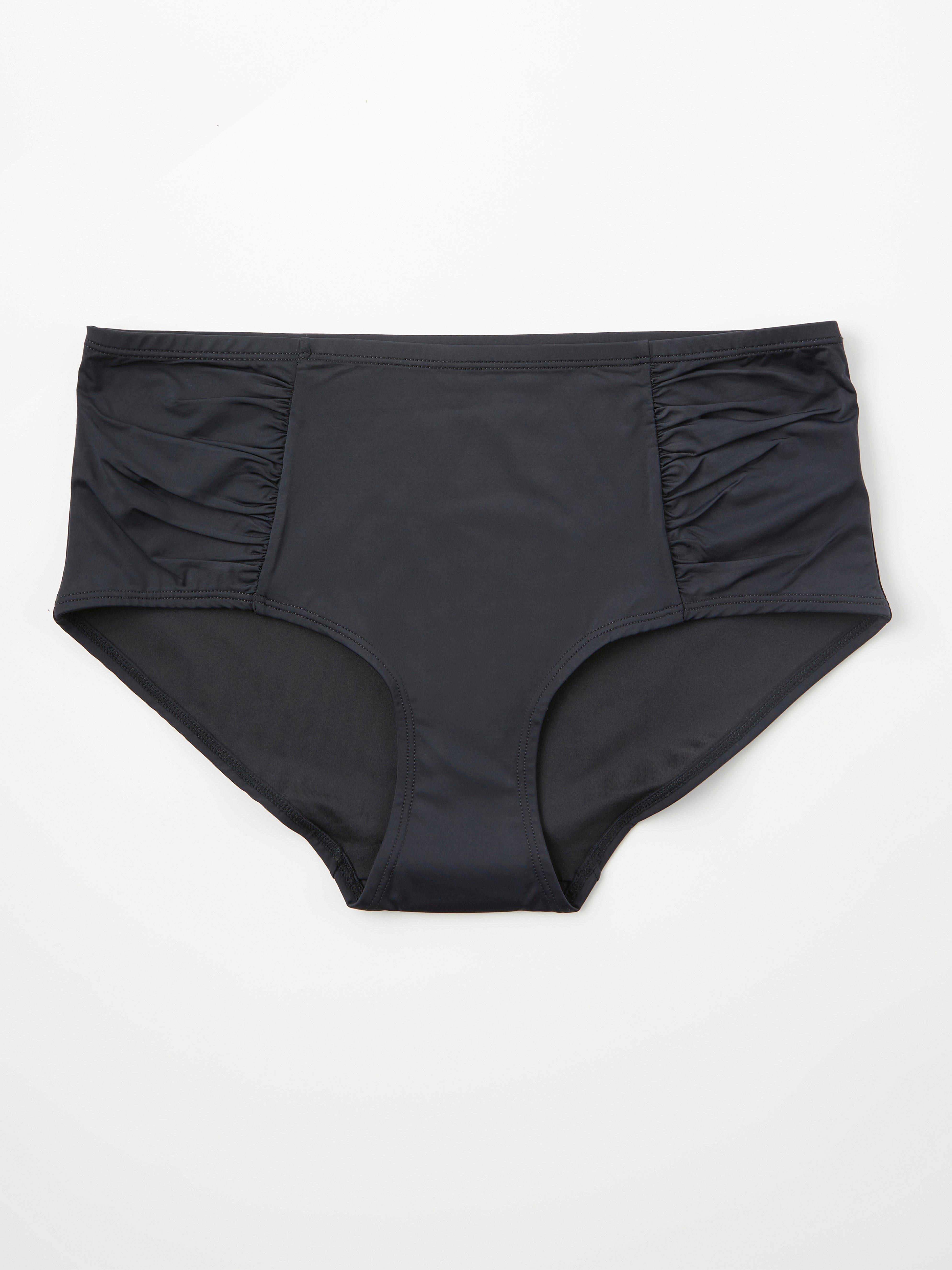 Classic midi bikini briefs Black