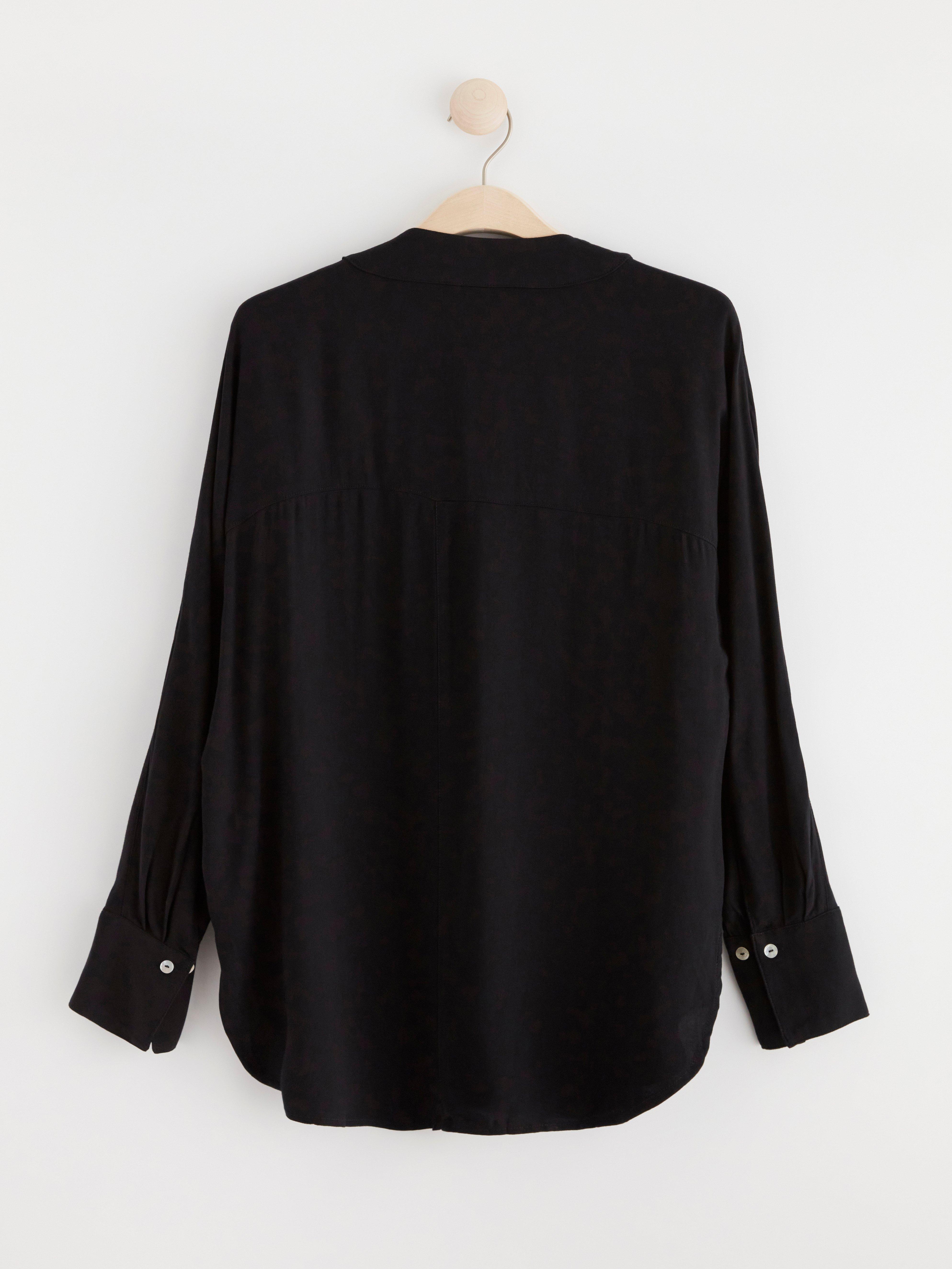 Blouse in viscose Black