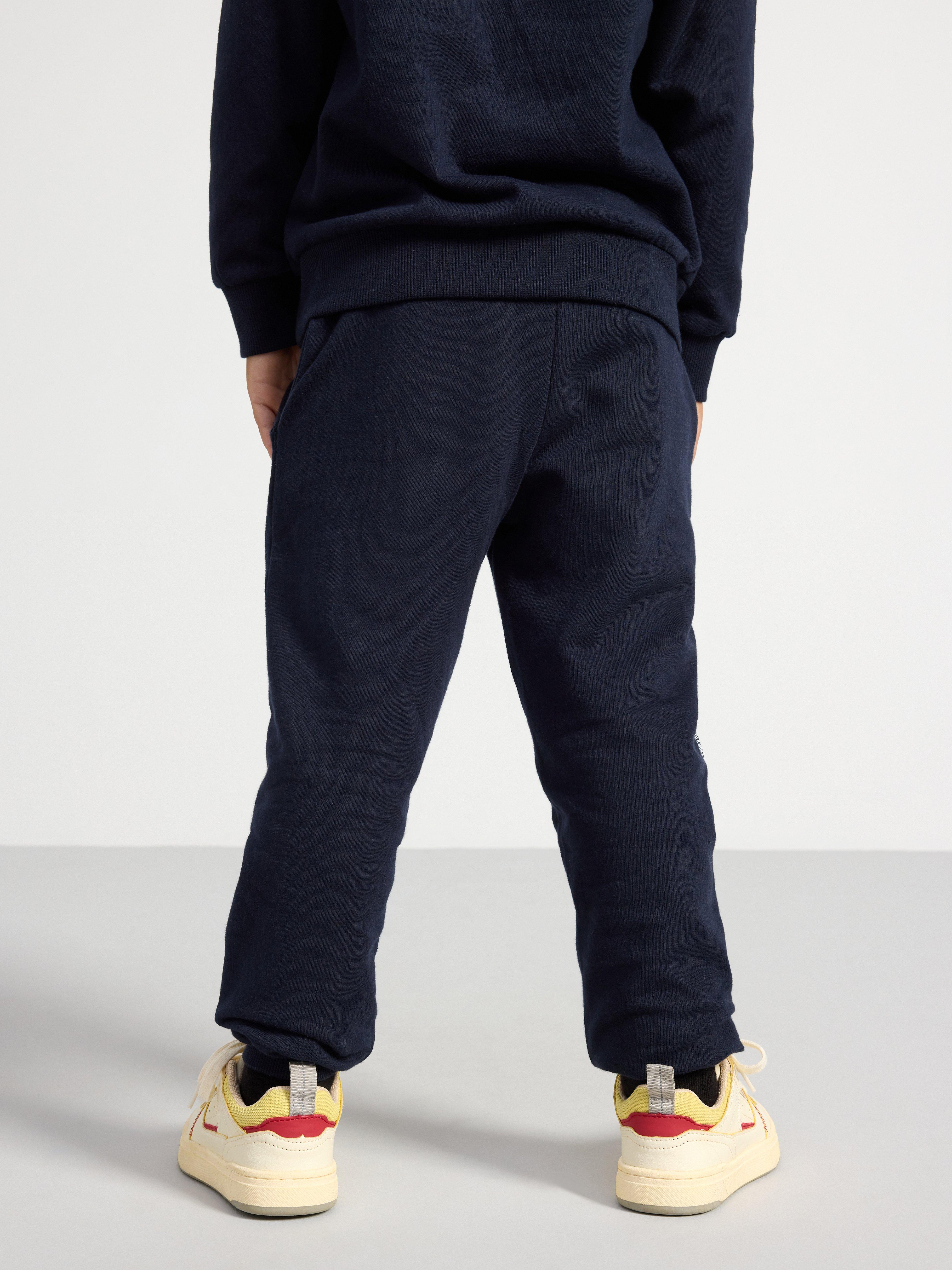 Joggers with Spiderman Dark Navy