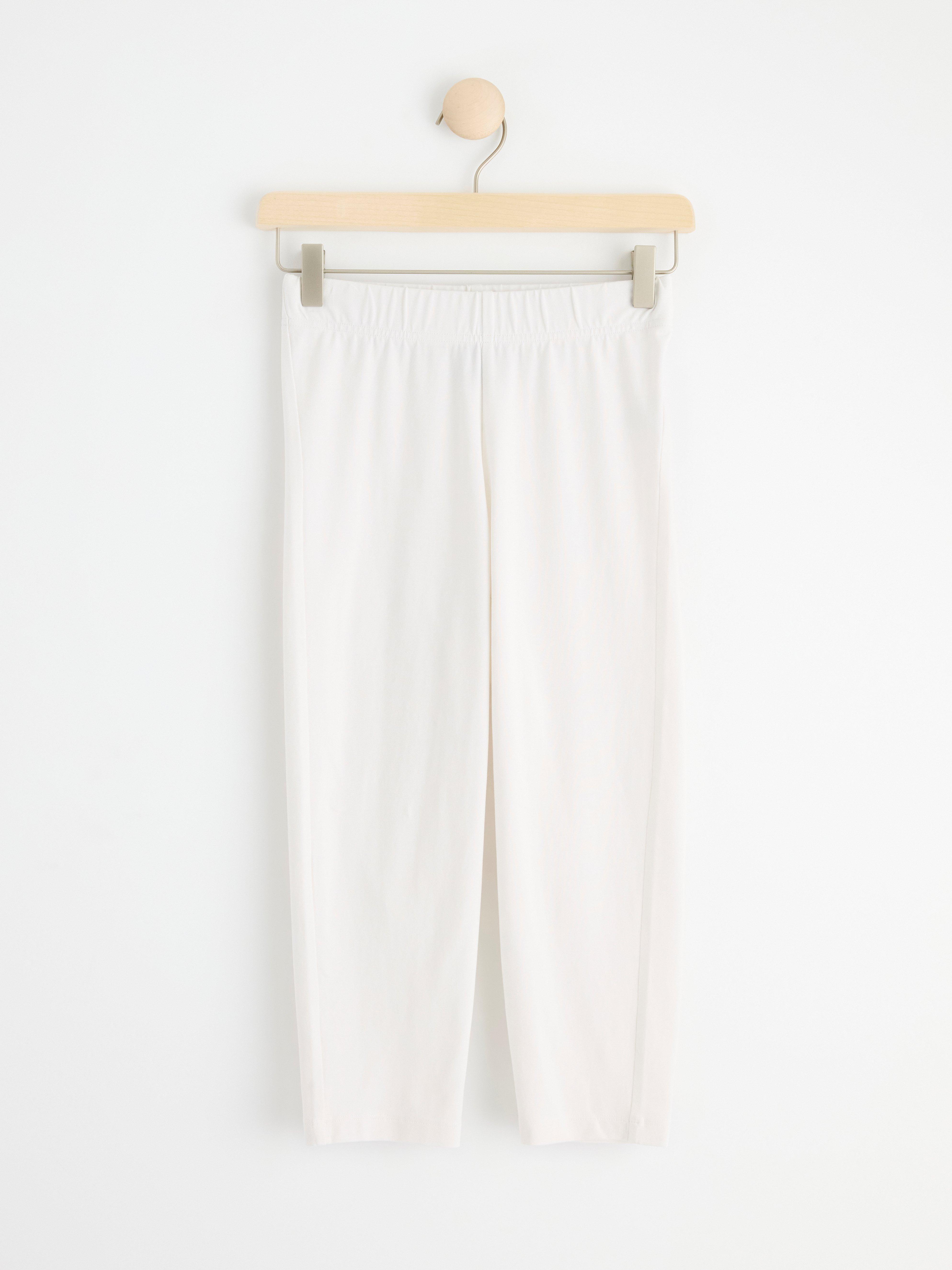 Capri leggings White