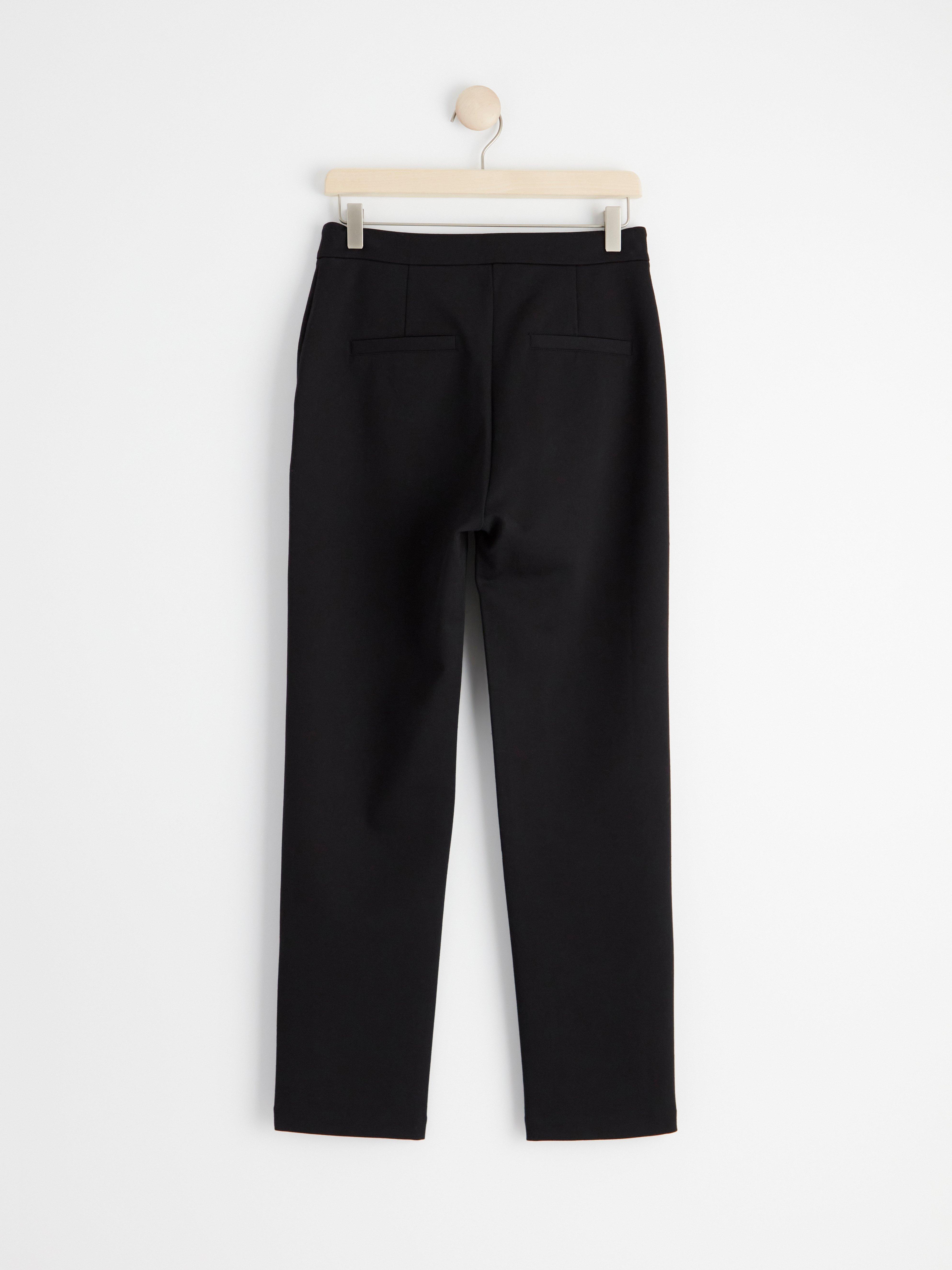 Straight Punto trousers Black