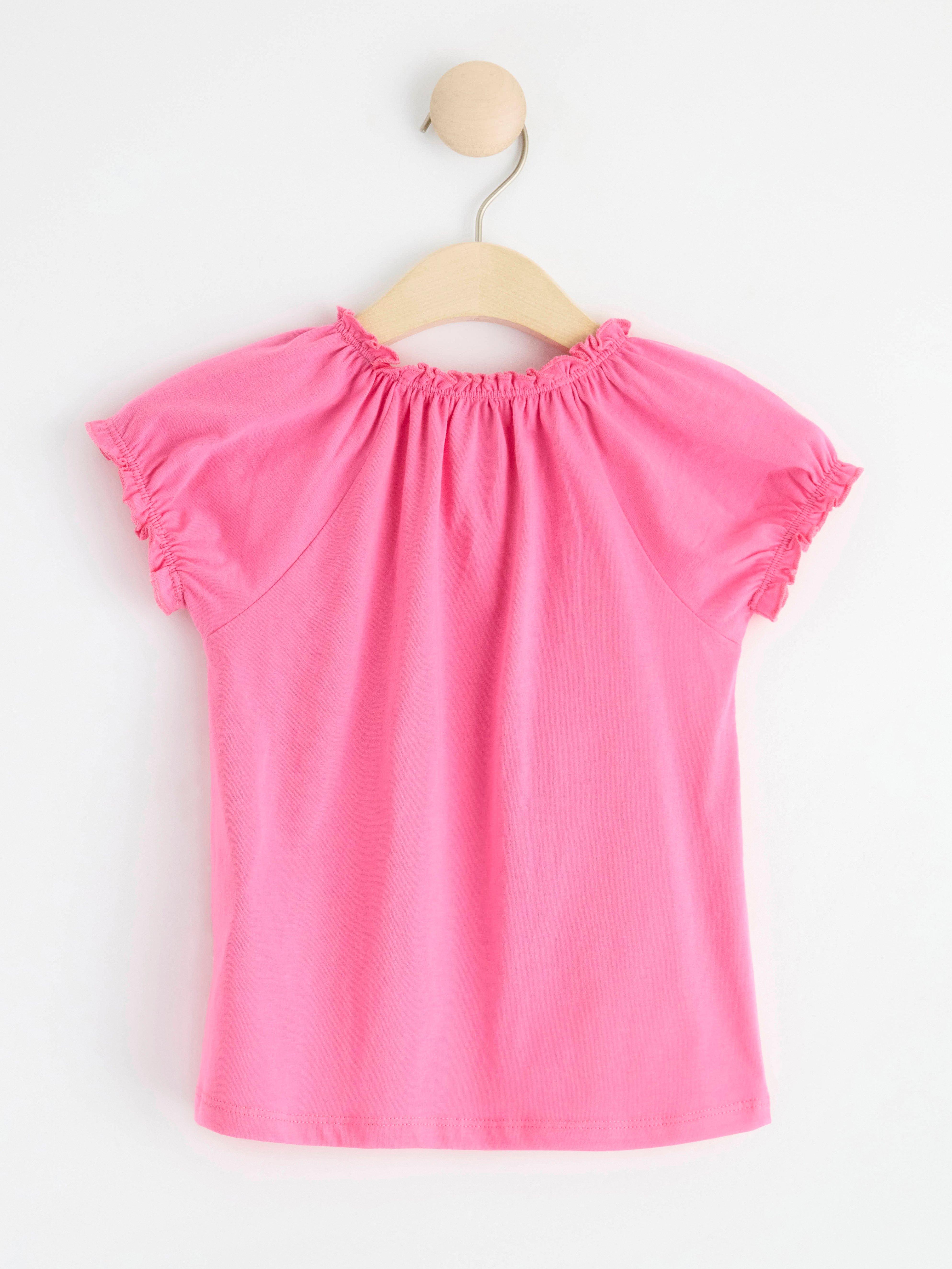 Short sleeved top Pink