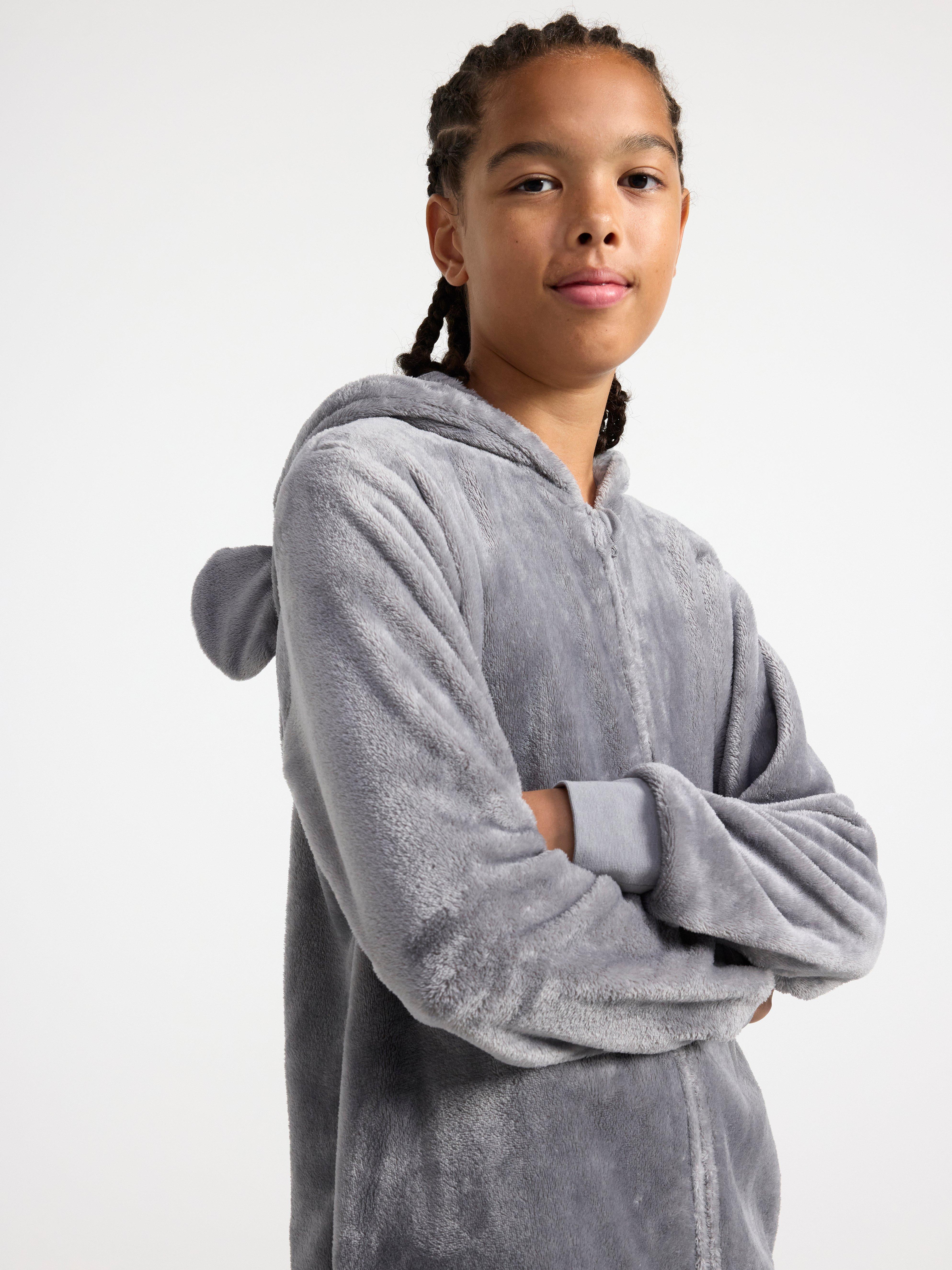 Cosy onesie grey