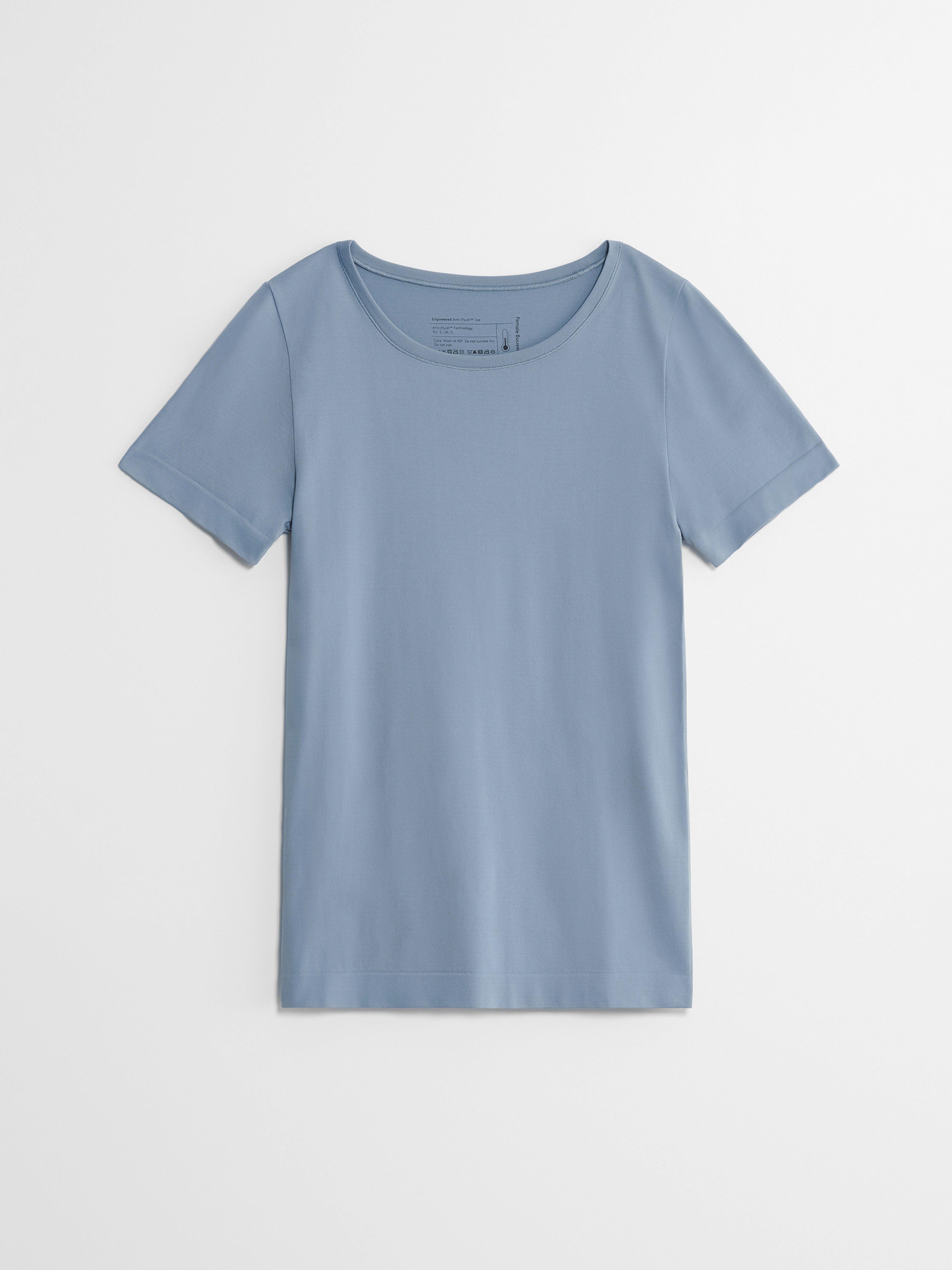 Engineered Anti-flush™️ Tee Dark Dusty Blue