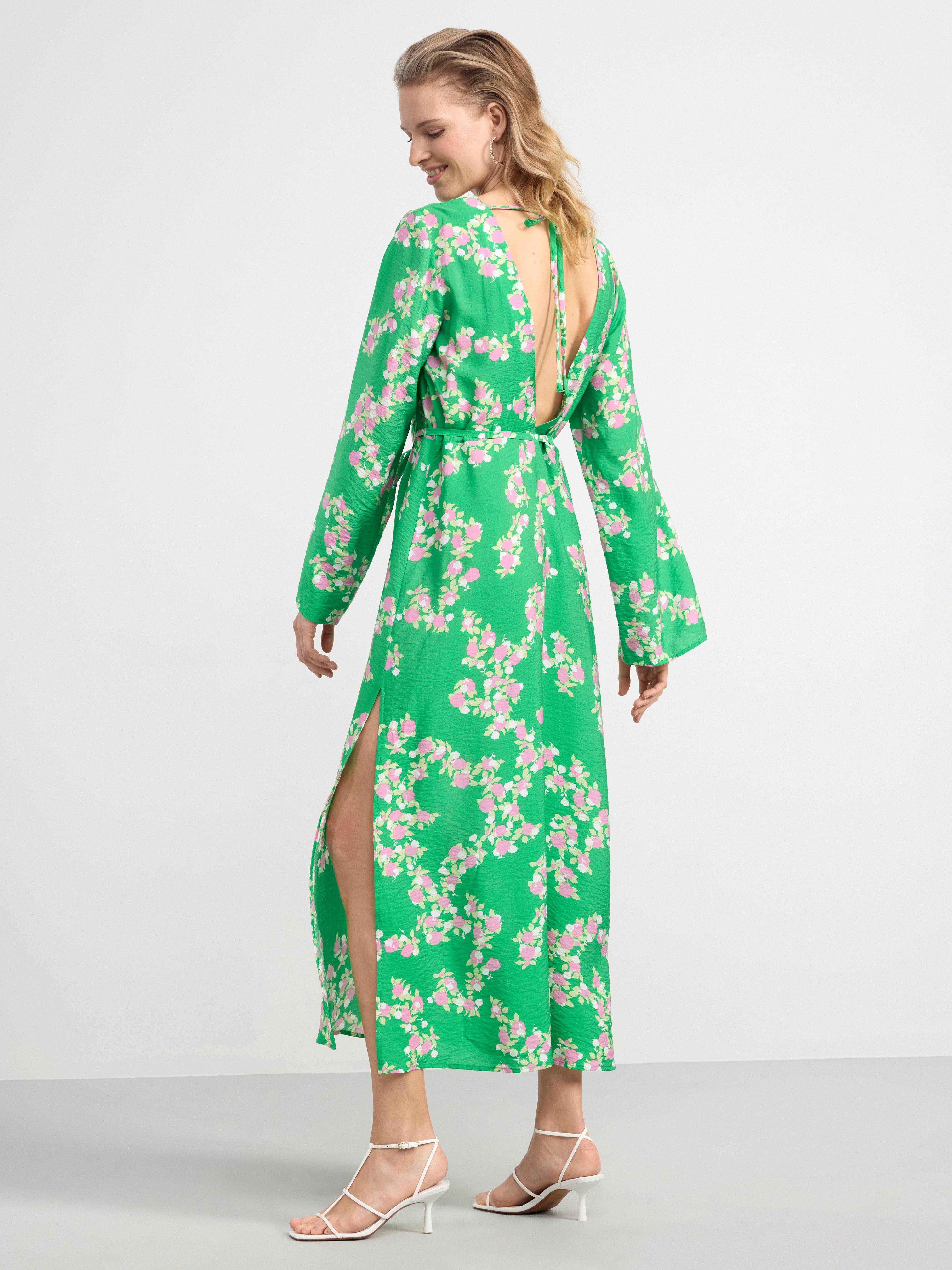 Long sleeve dress Green