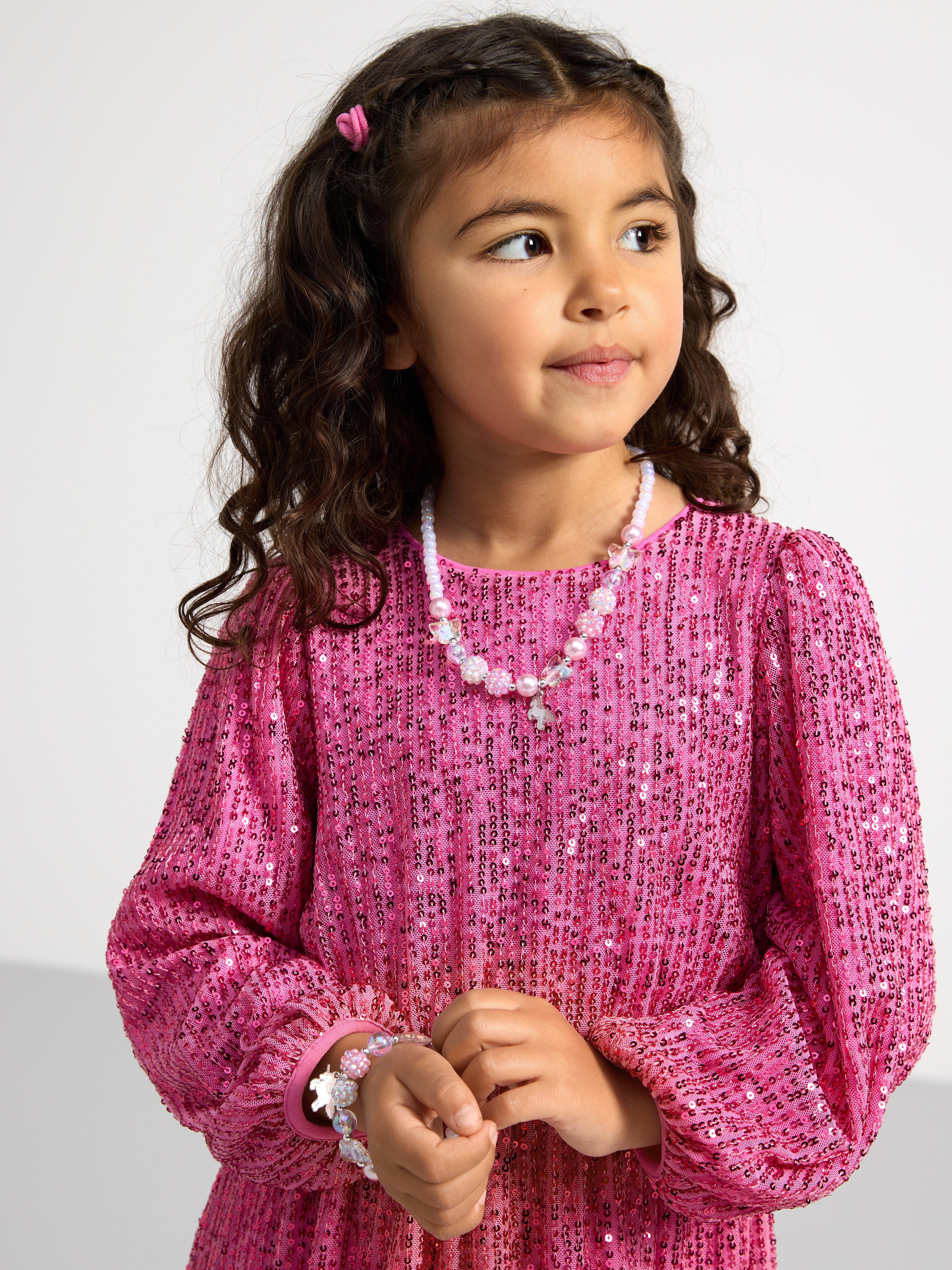 Sequin dress Pink