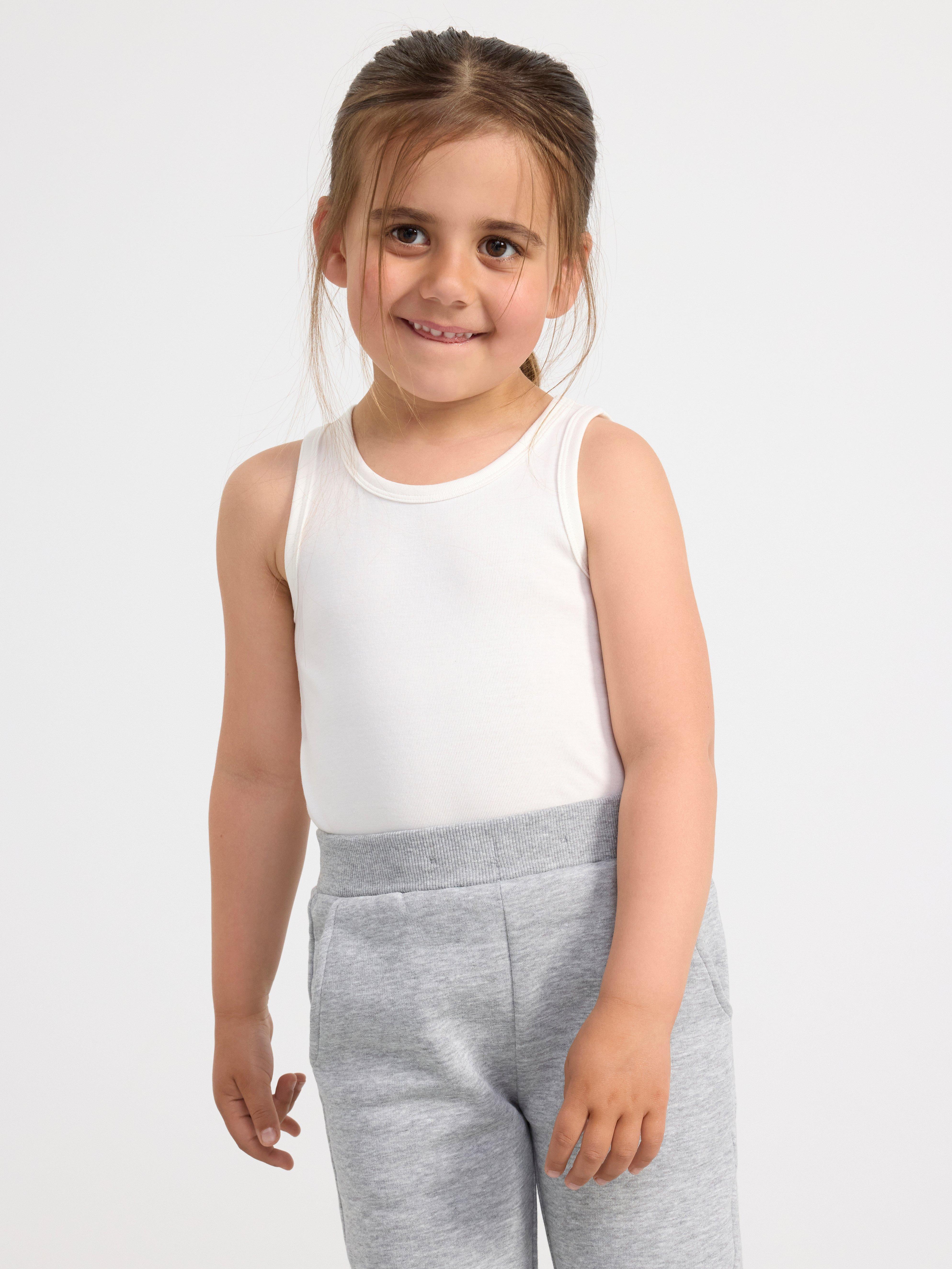 Tank top Light Dusty White