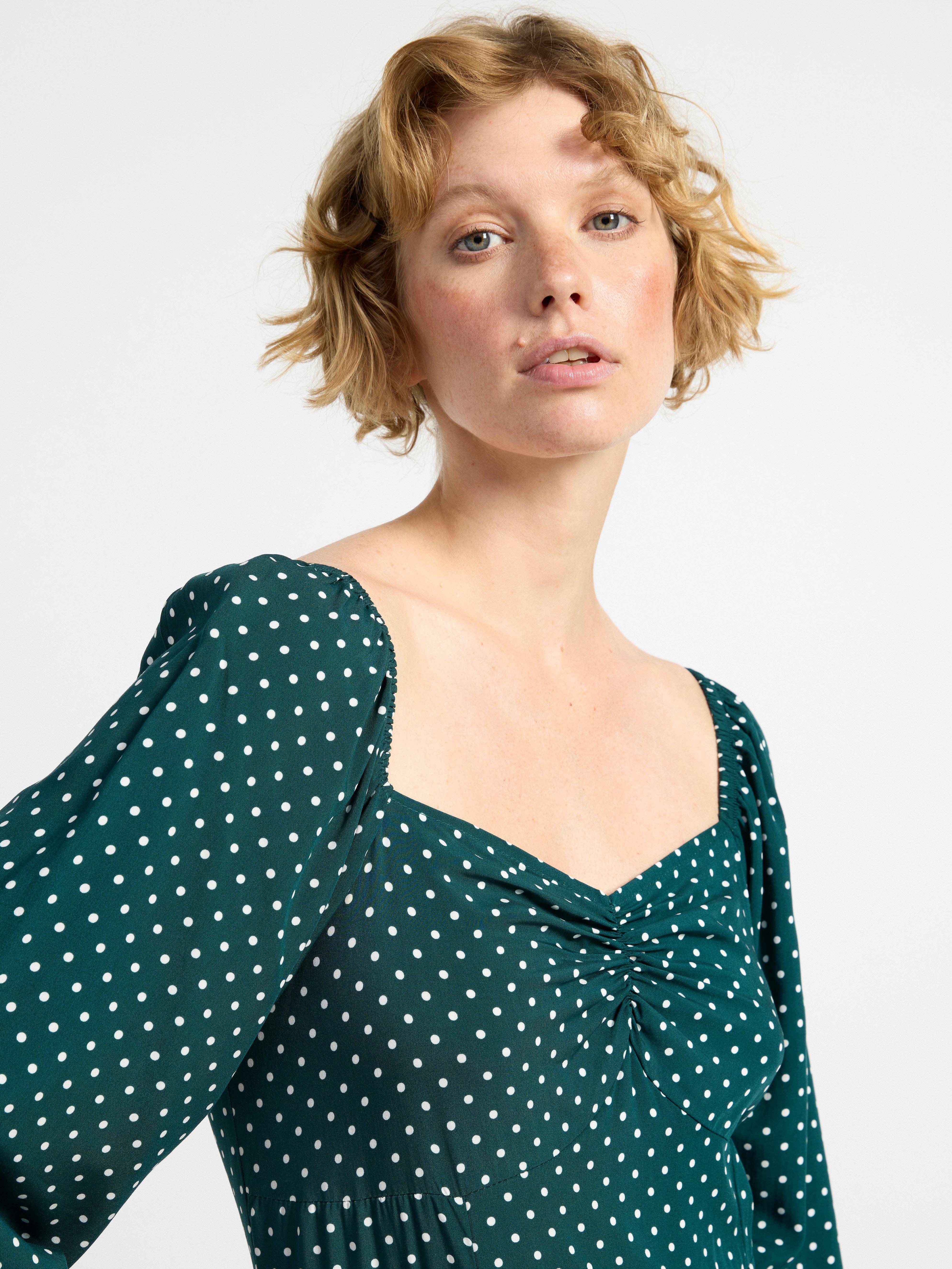Midi dress Dark Green