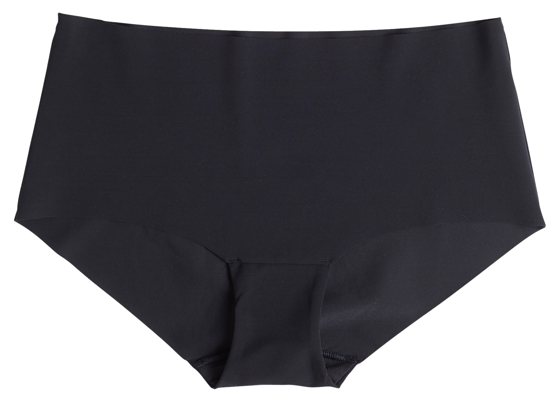 Invisible regular waist brief Black