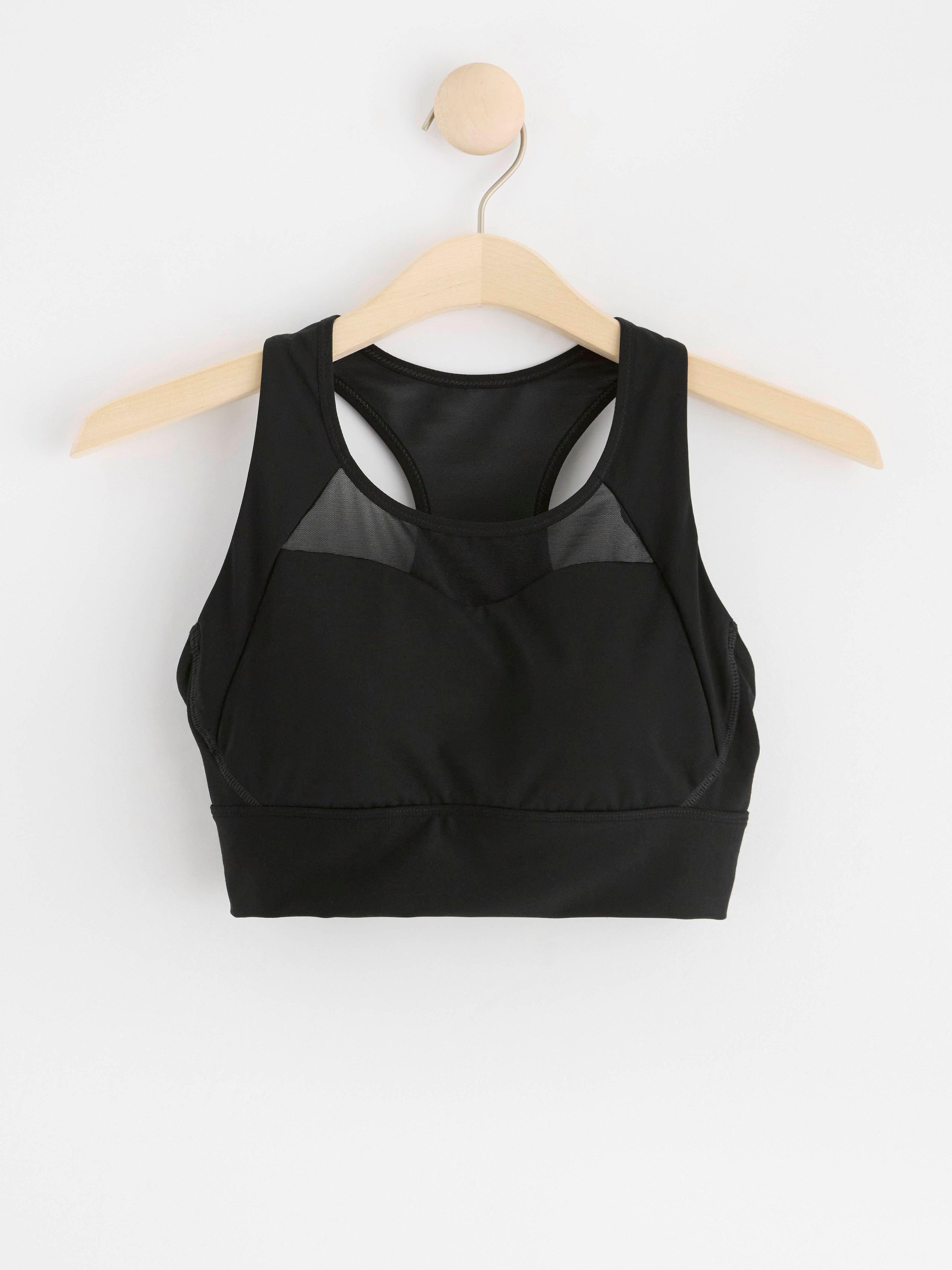 Sports bra medium support Black