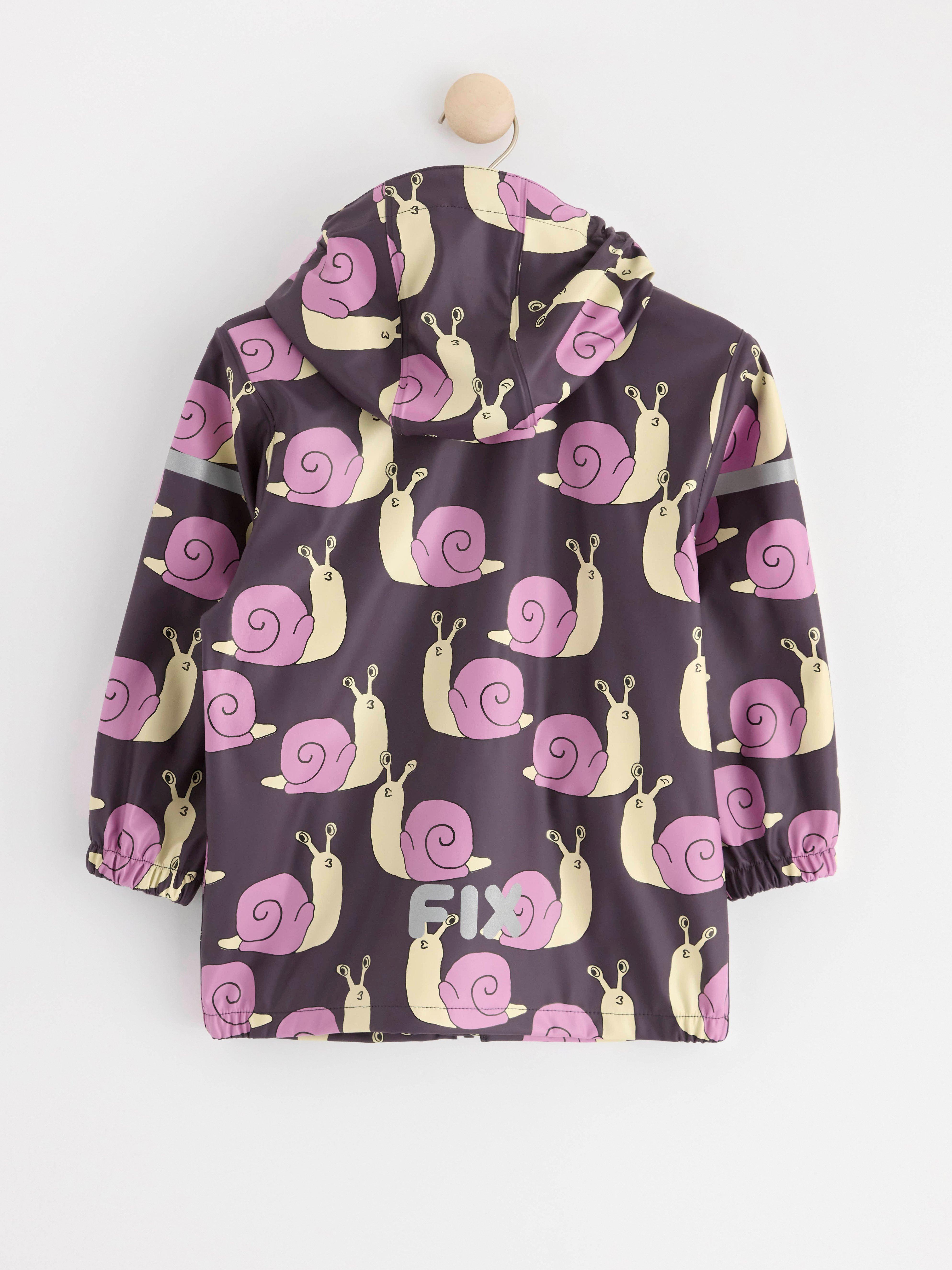 FIX Rain jacket Dark Lilac