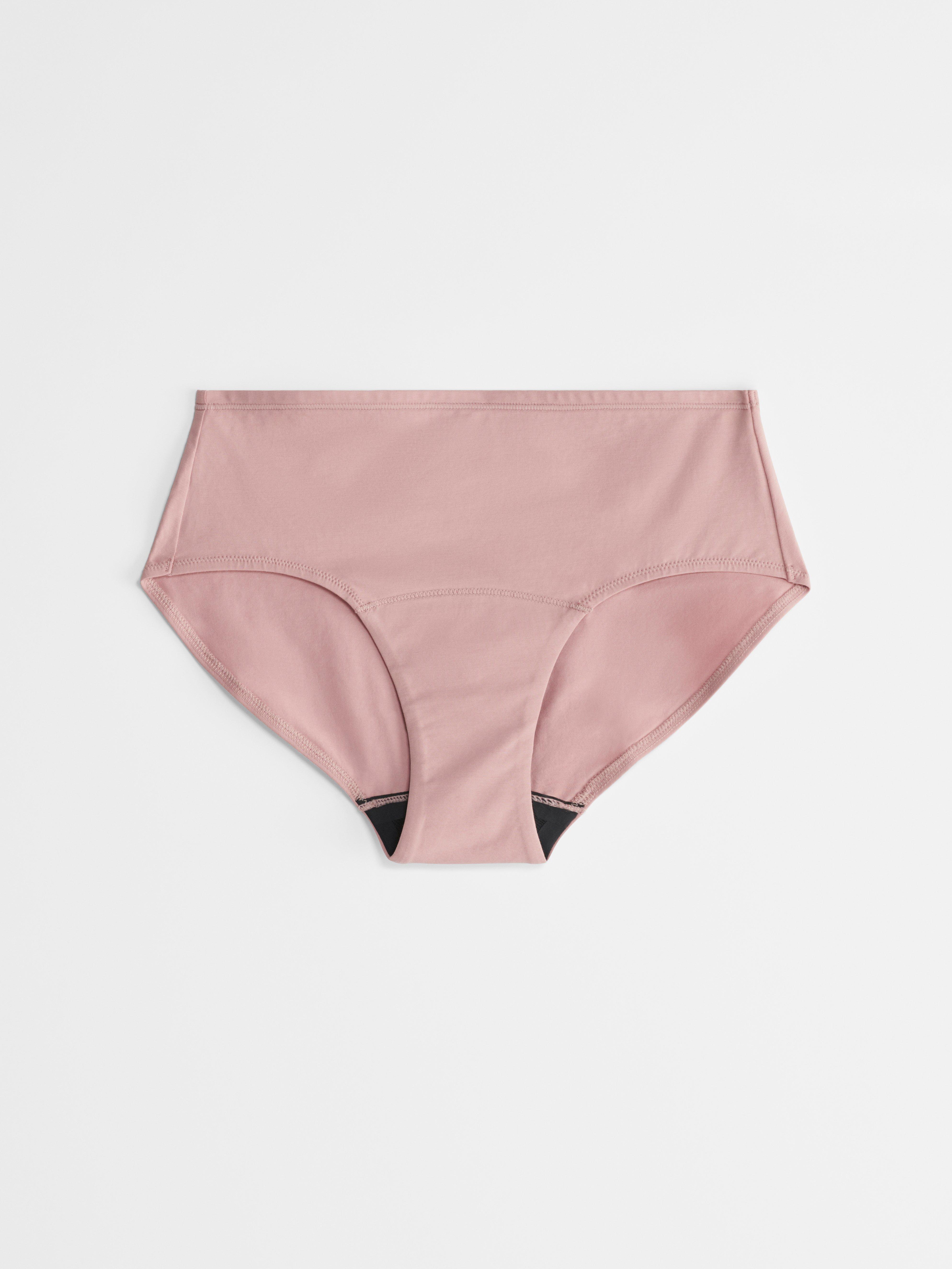 Engineered Hiphugger Period Proof – Period Panty Medium Absorbency Light Dusty Pink