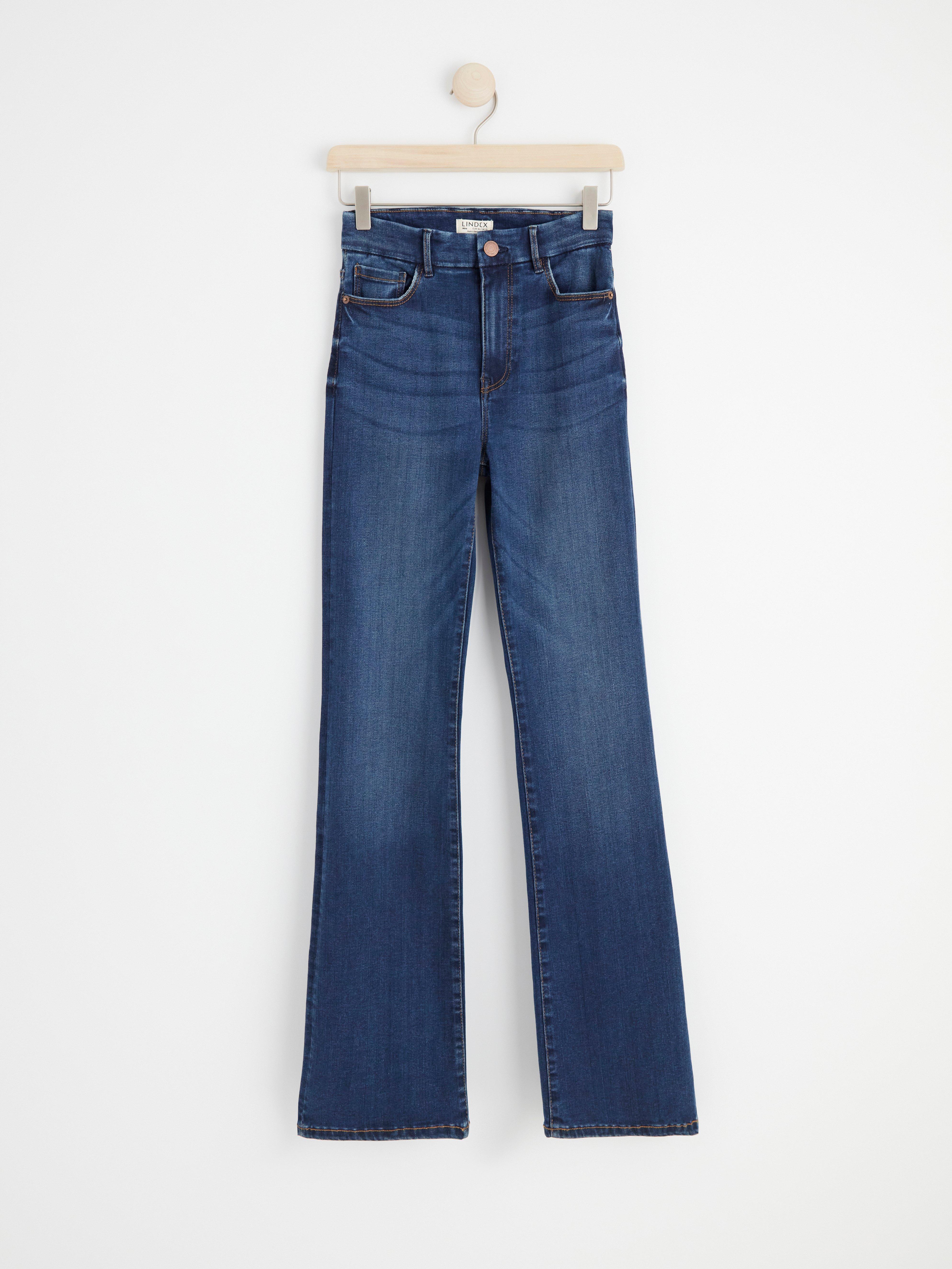 MIRA Curve super stretch flared jeans Denim blue