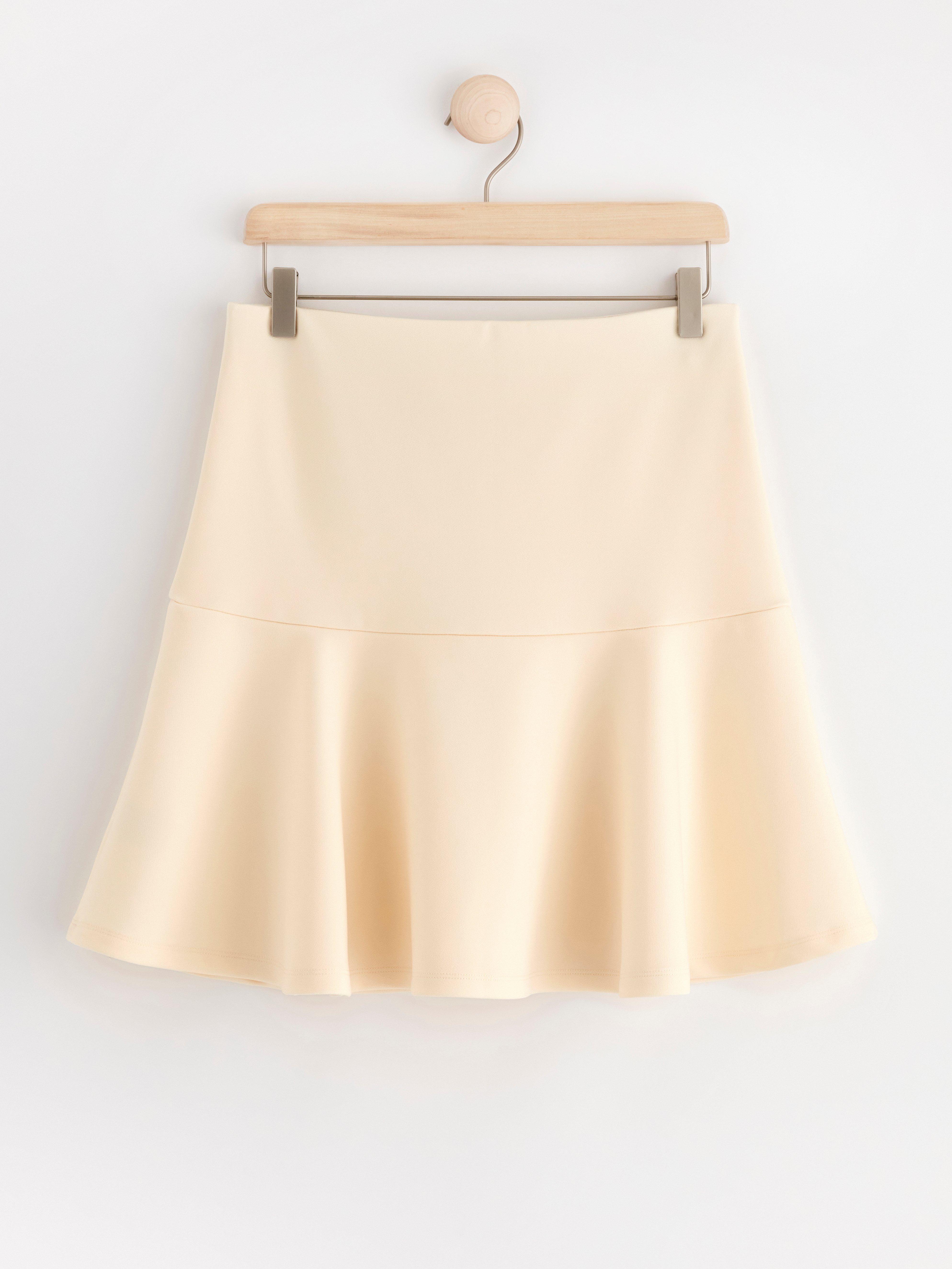 Mini skirt Dusty White