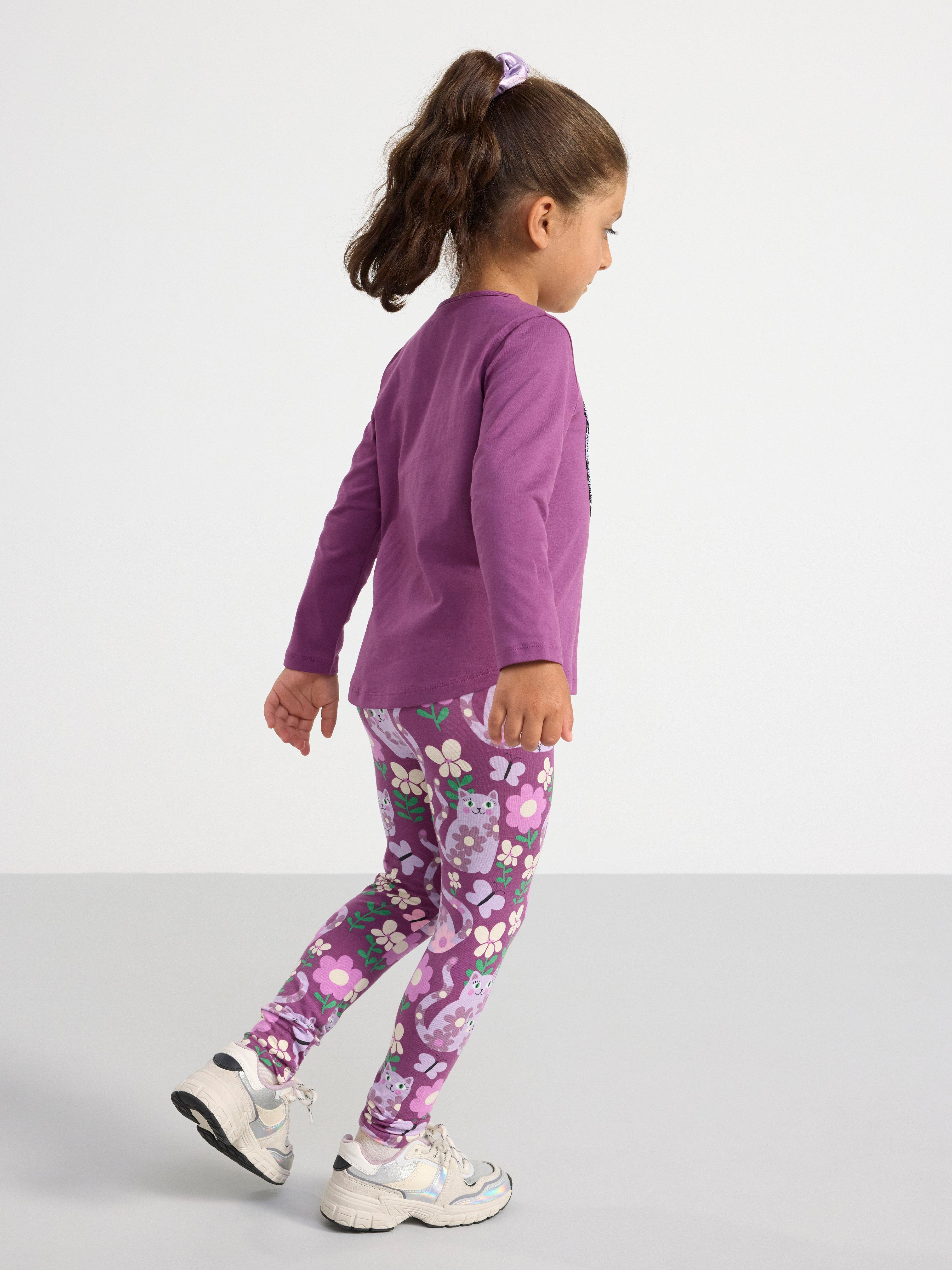 Long sleeve top with reversible sequins LILAC