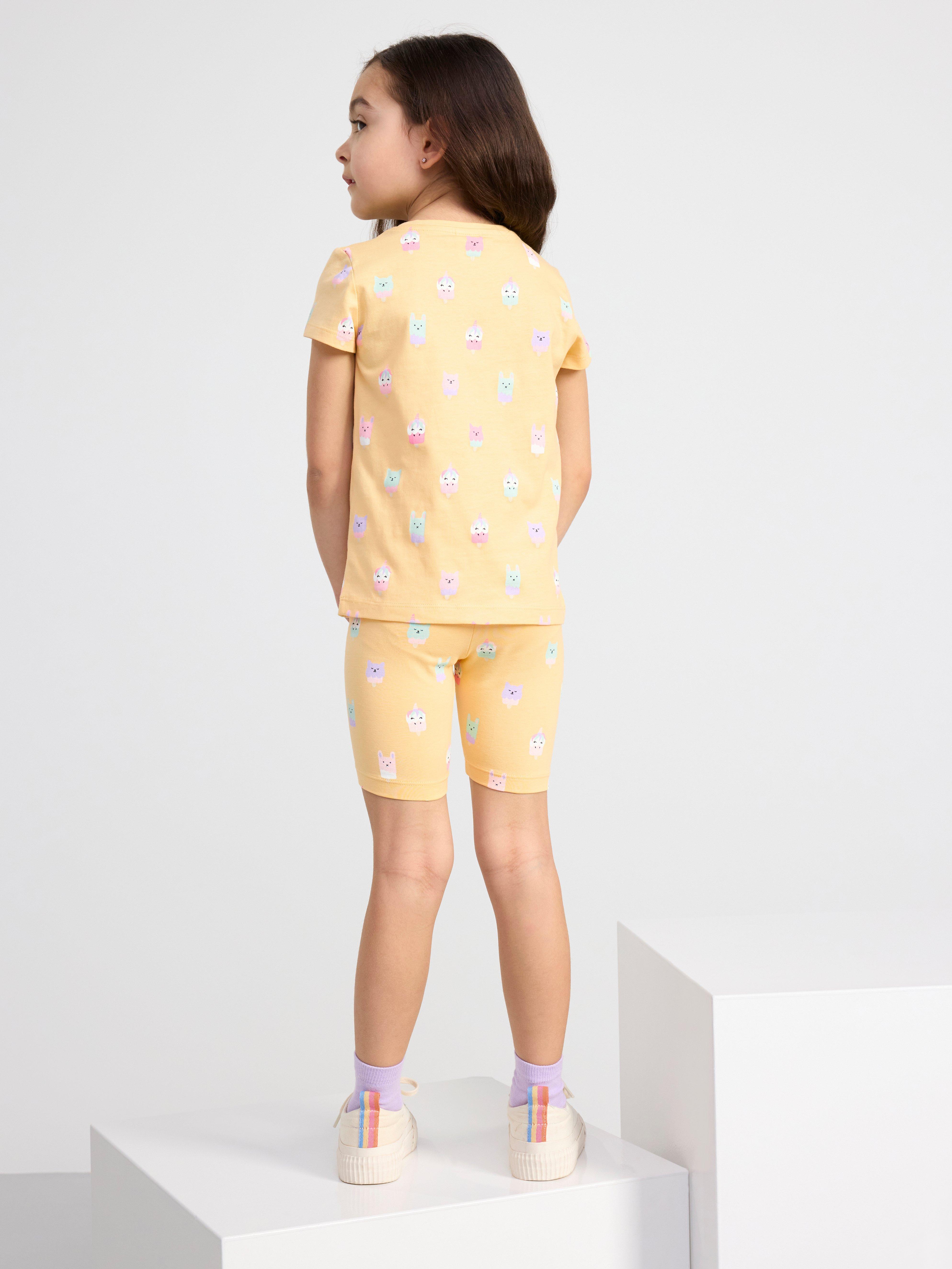 2-pack t-shirts Light Yellow