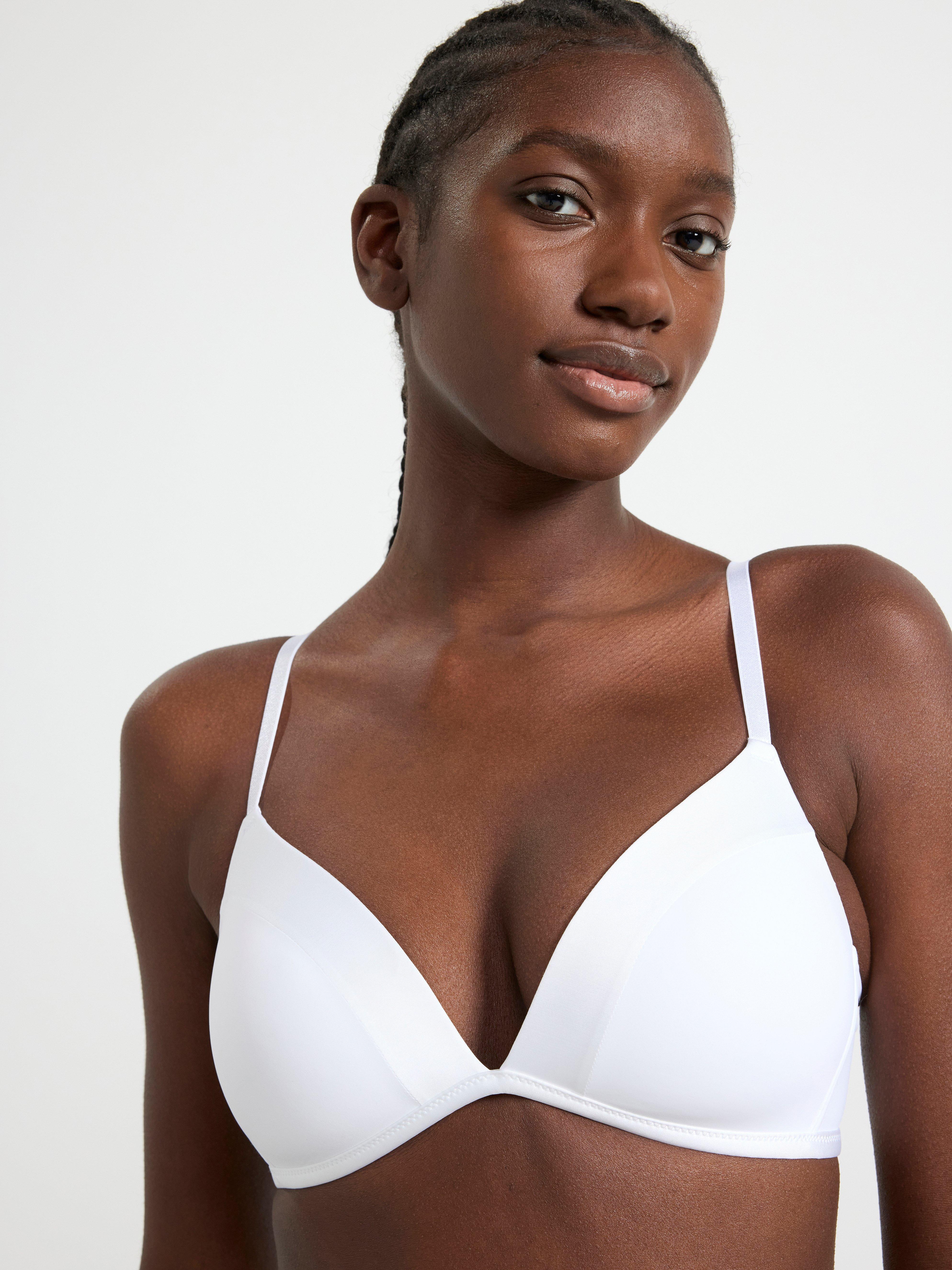 Mynta wirefree bra White