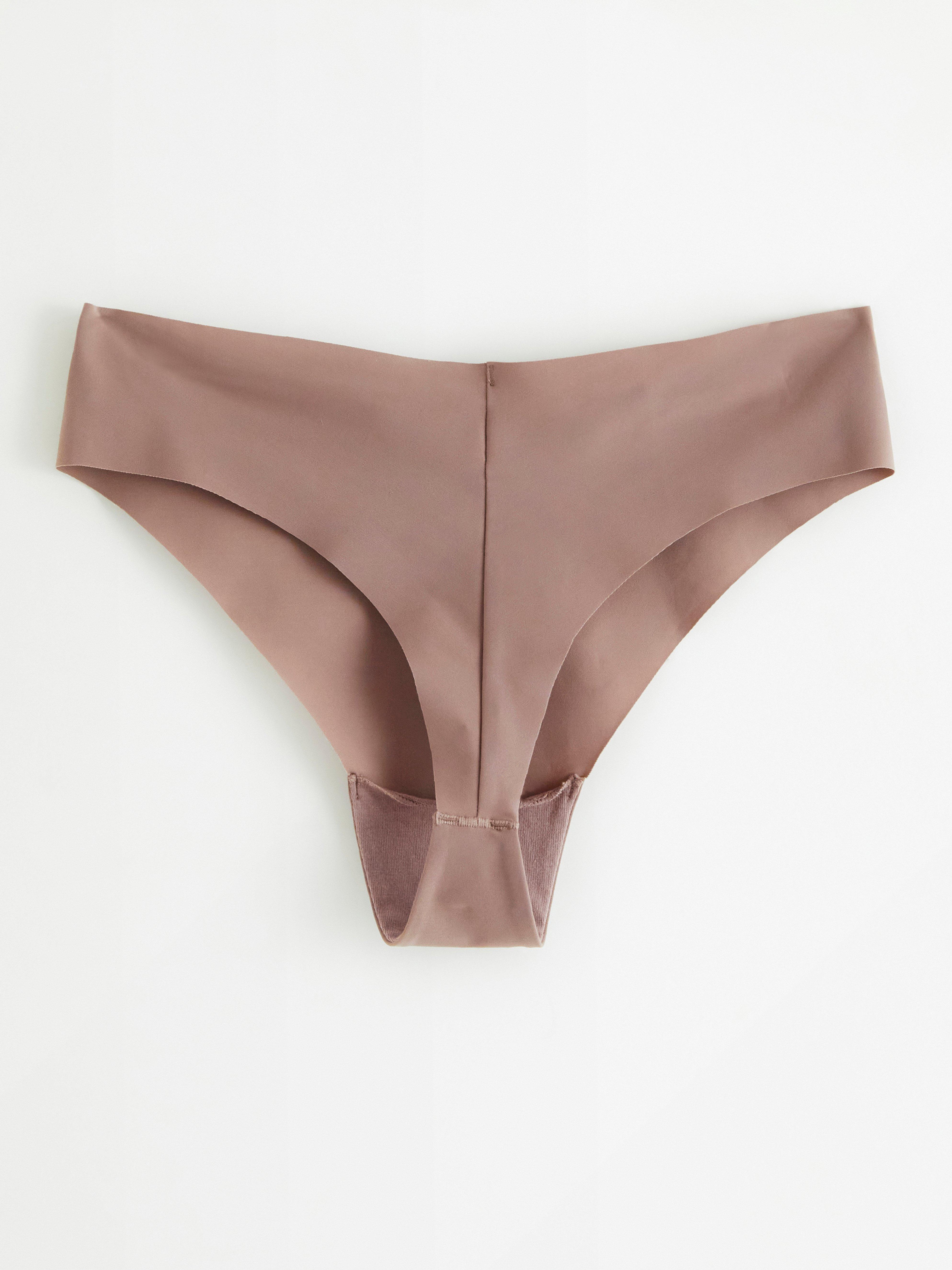 Seamless thong regular waist Light Dusty Lilac