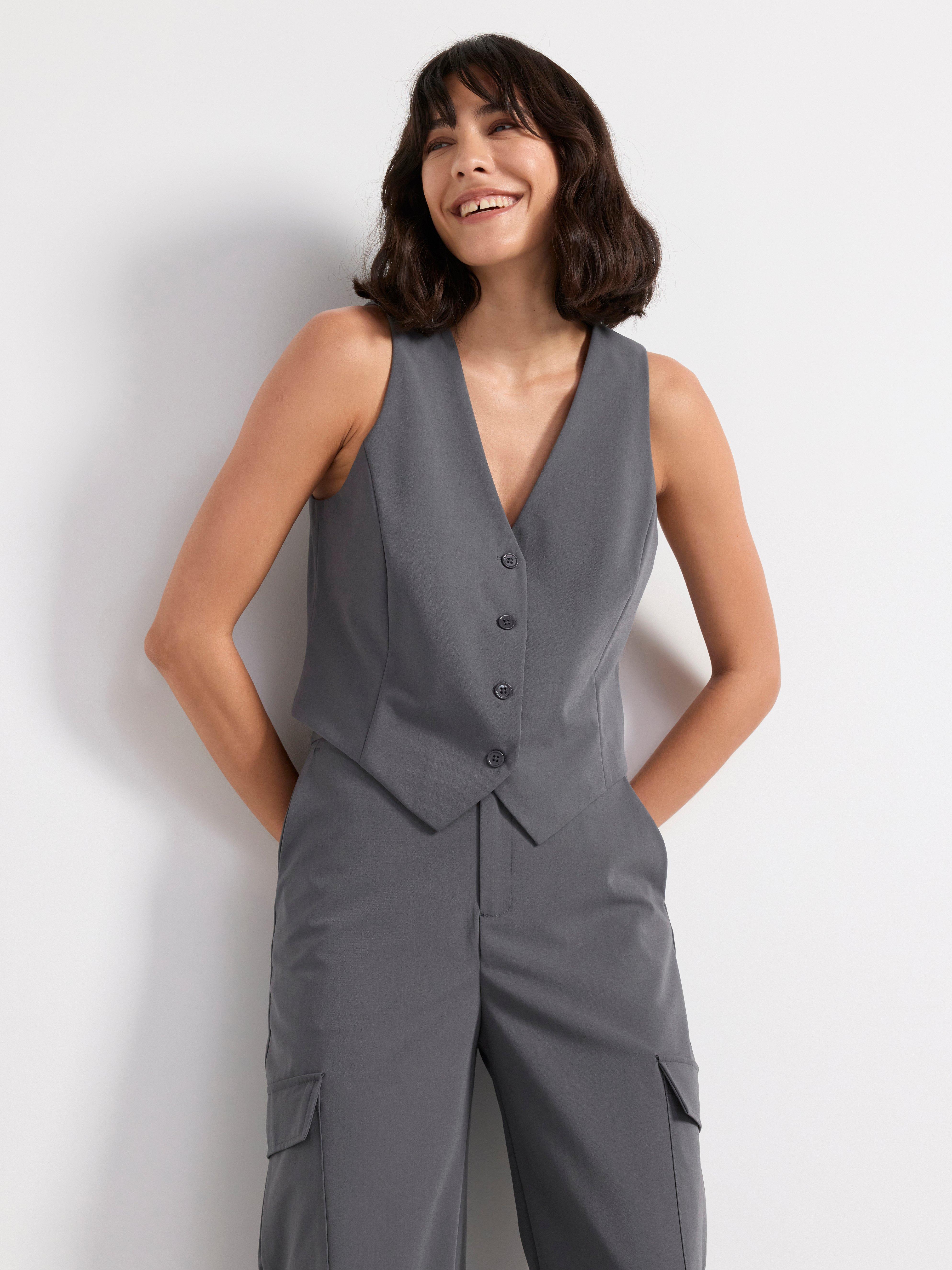 Waistcoat dark grey