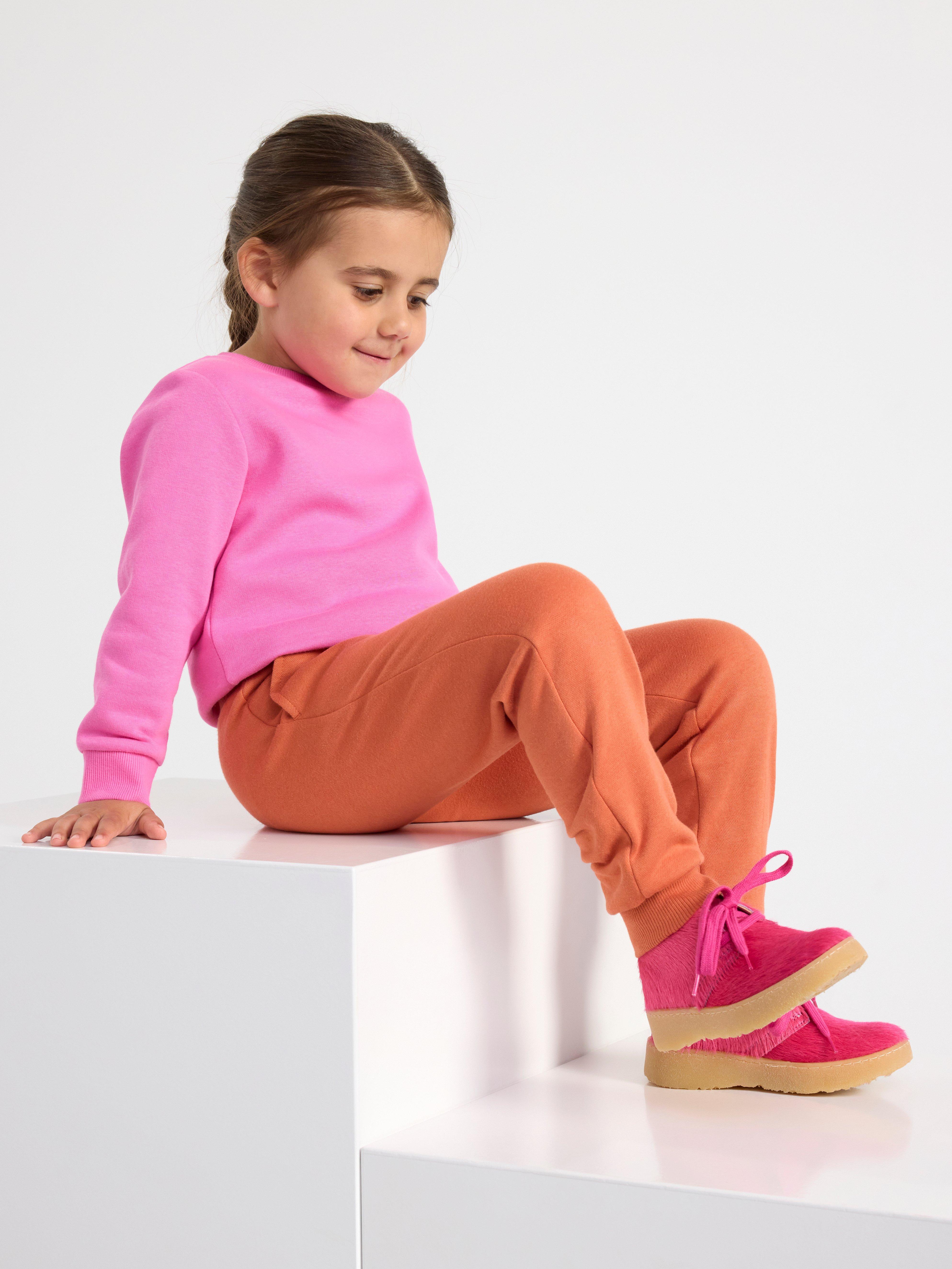 Joggers with brushed inside Dusty Orange