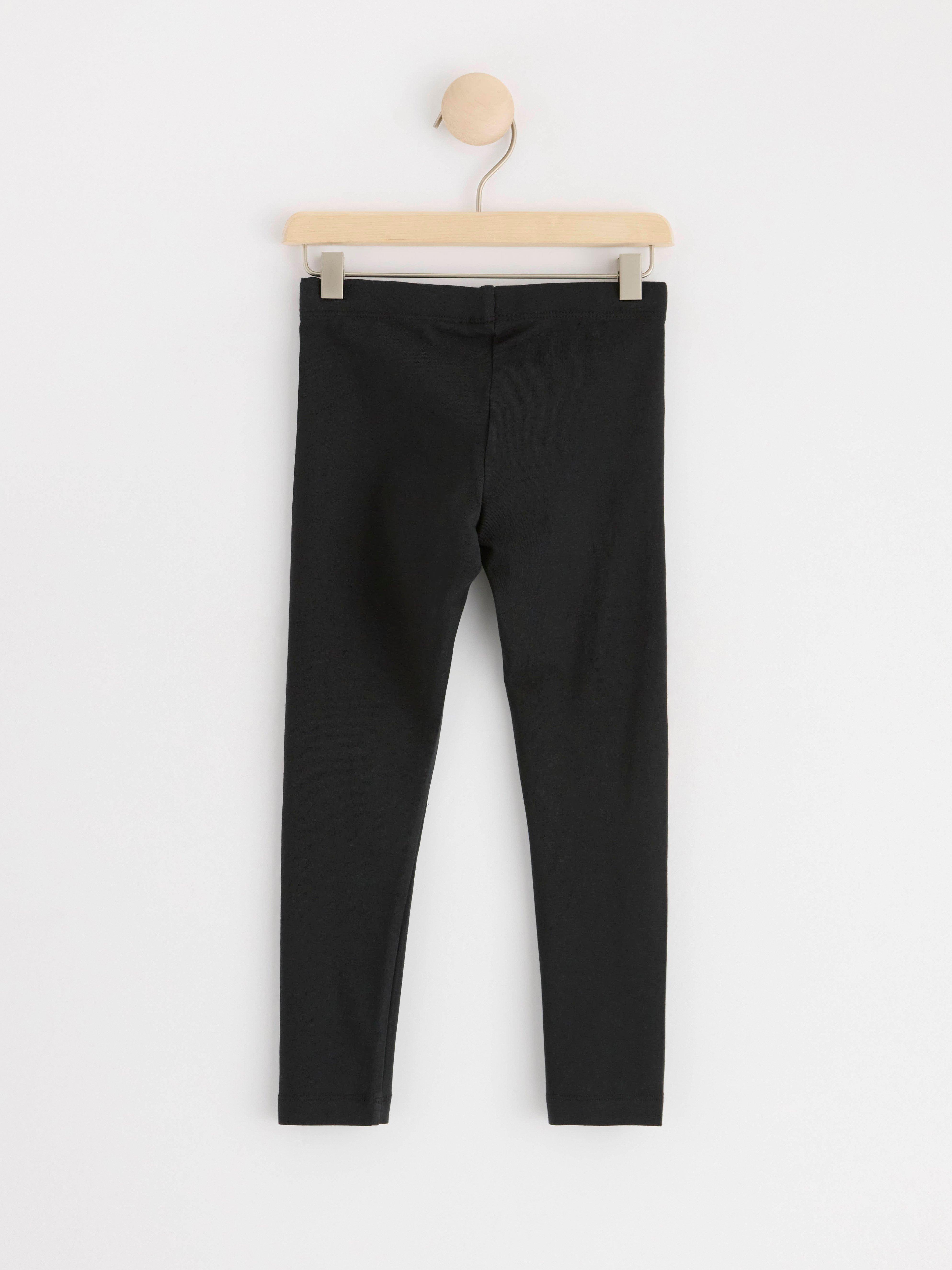 Leggings with cats Off black