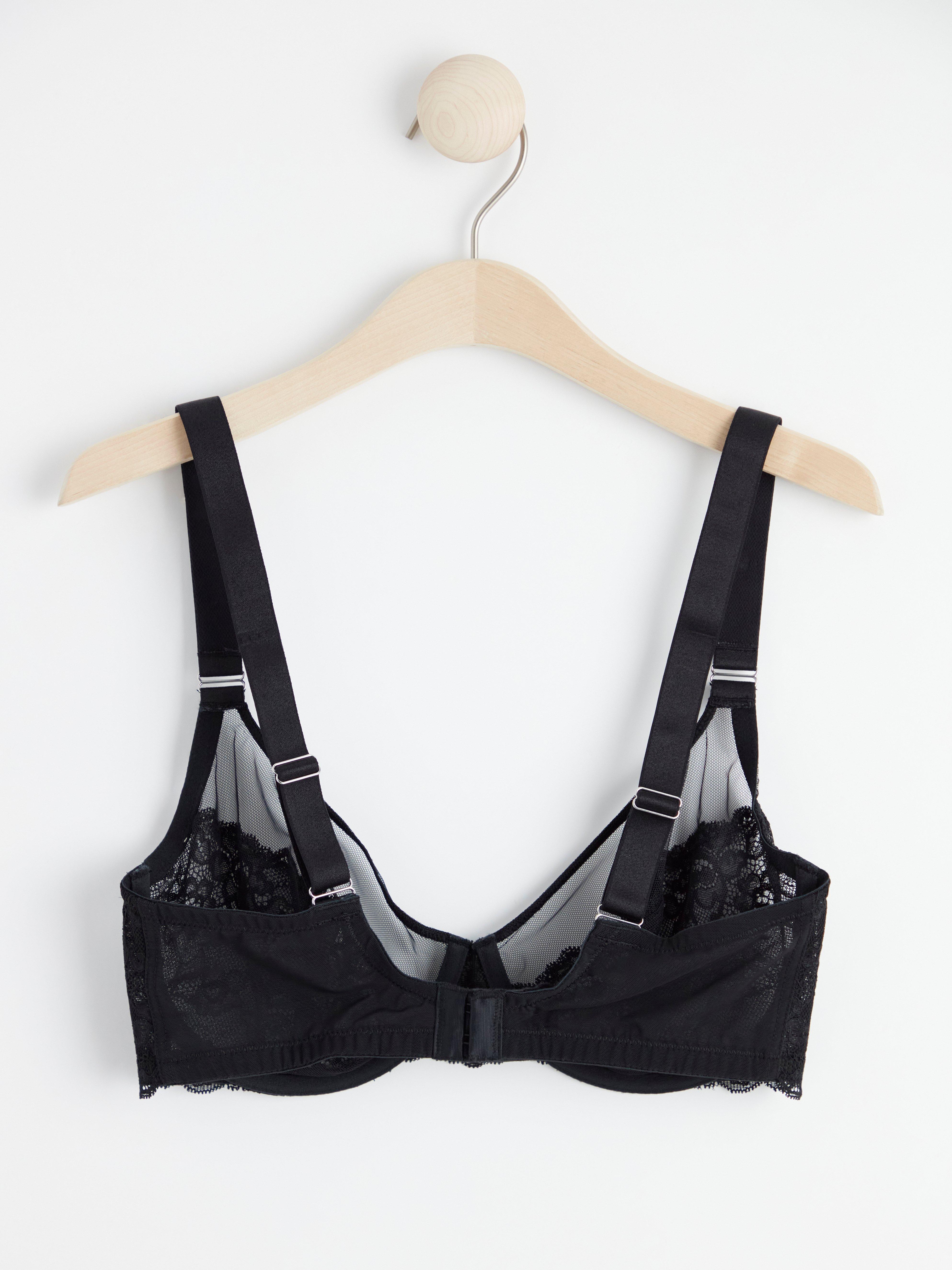 Aster unpadded bra Black