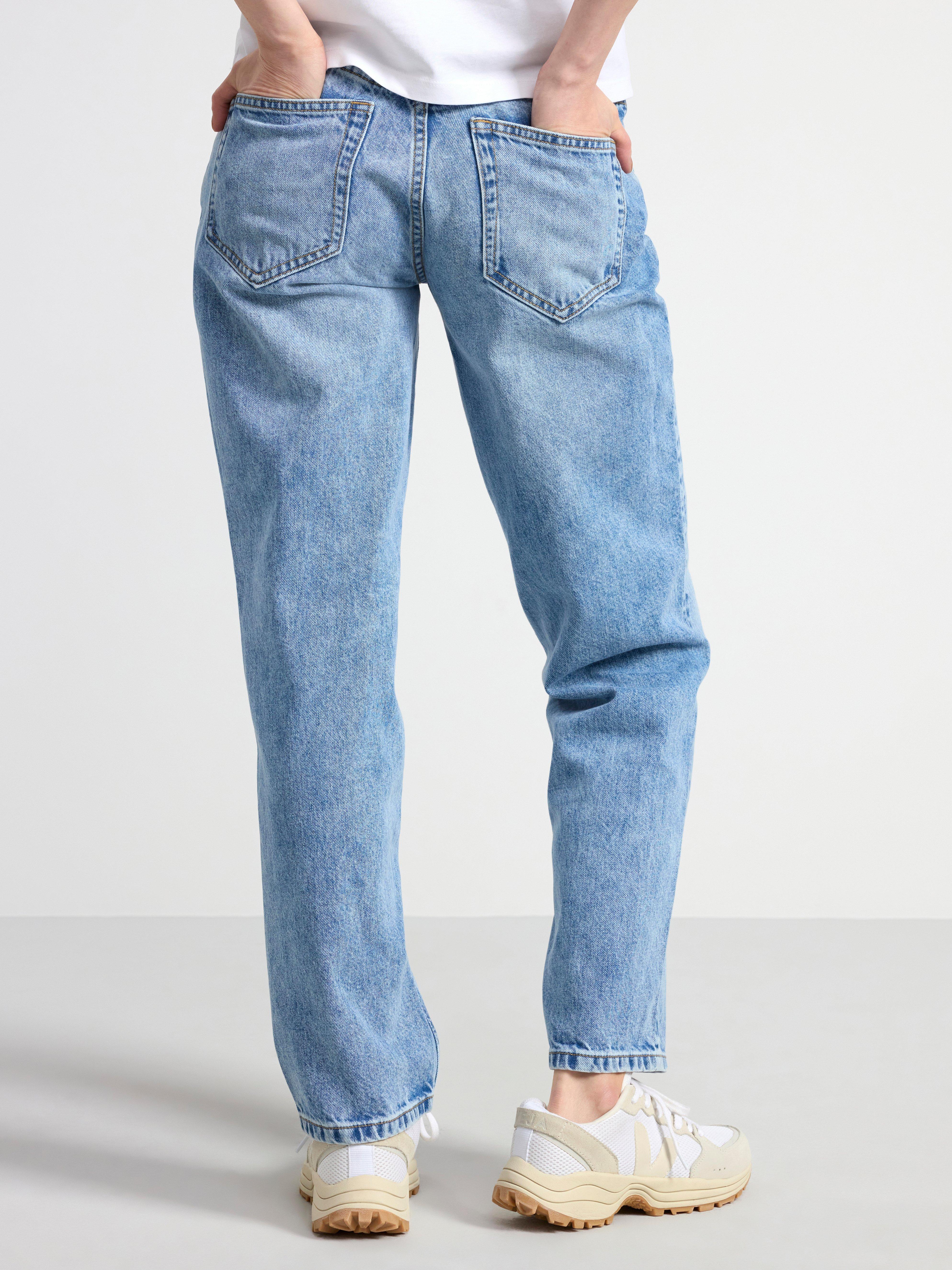 BIM Low waist straight jeans Light denim