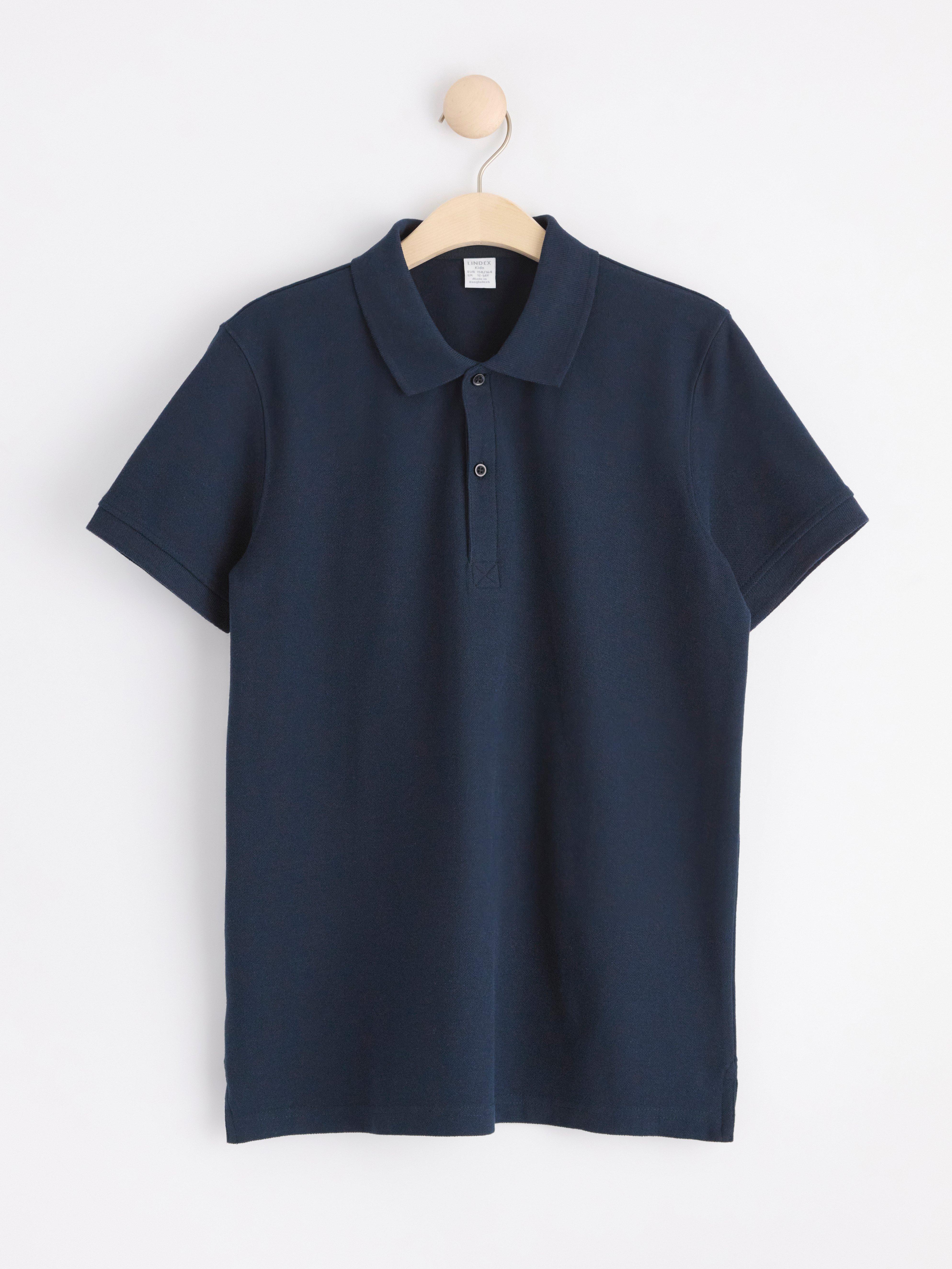 Short sleeve polo shirt Dark Navy
