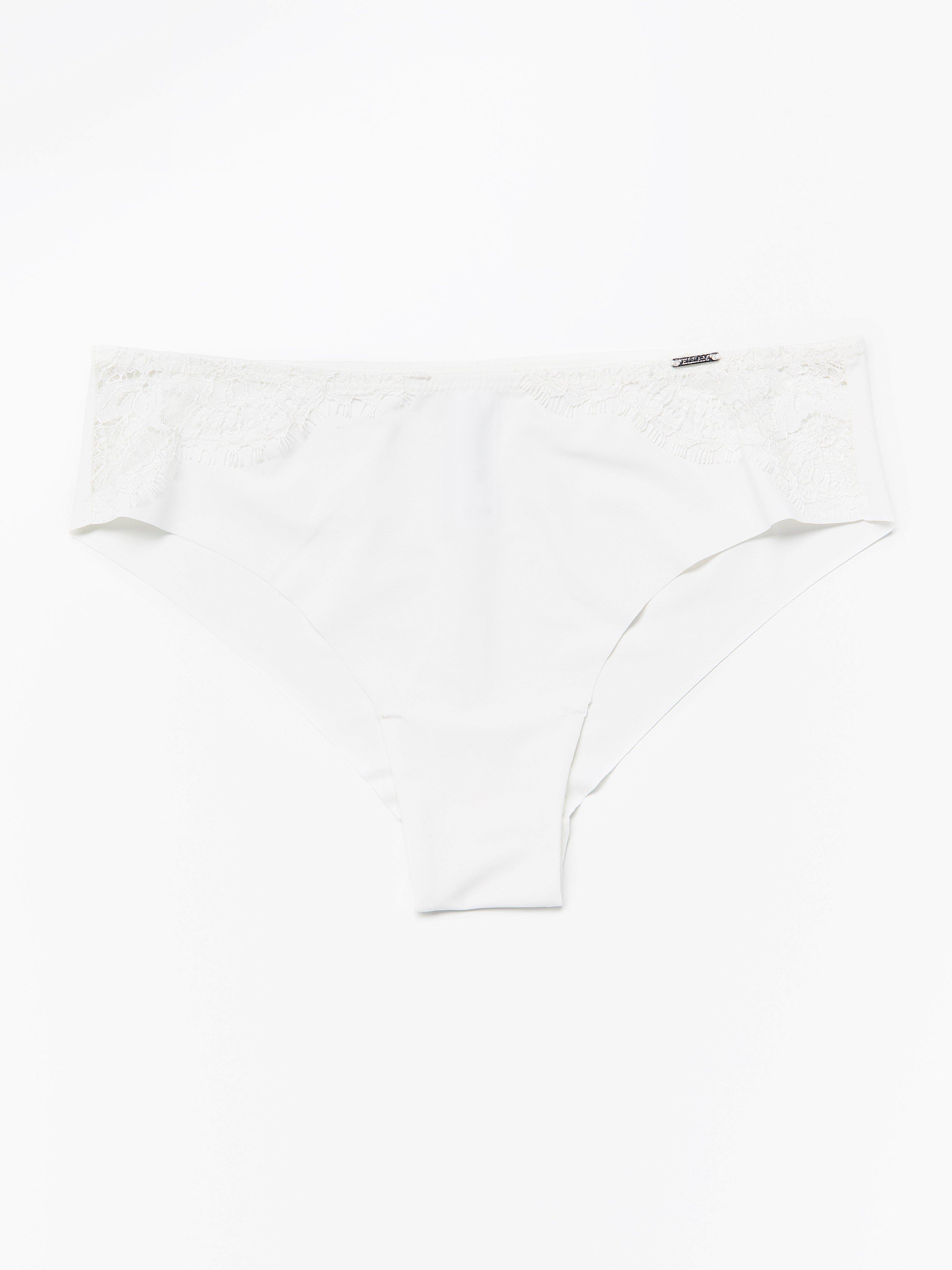 Brazilian Low Briefs Light White