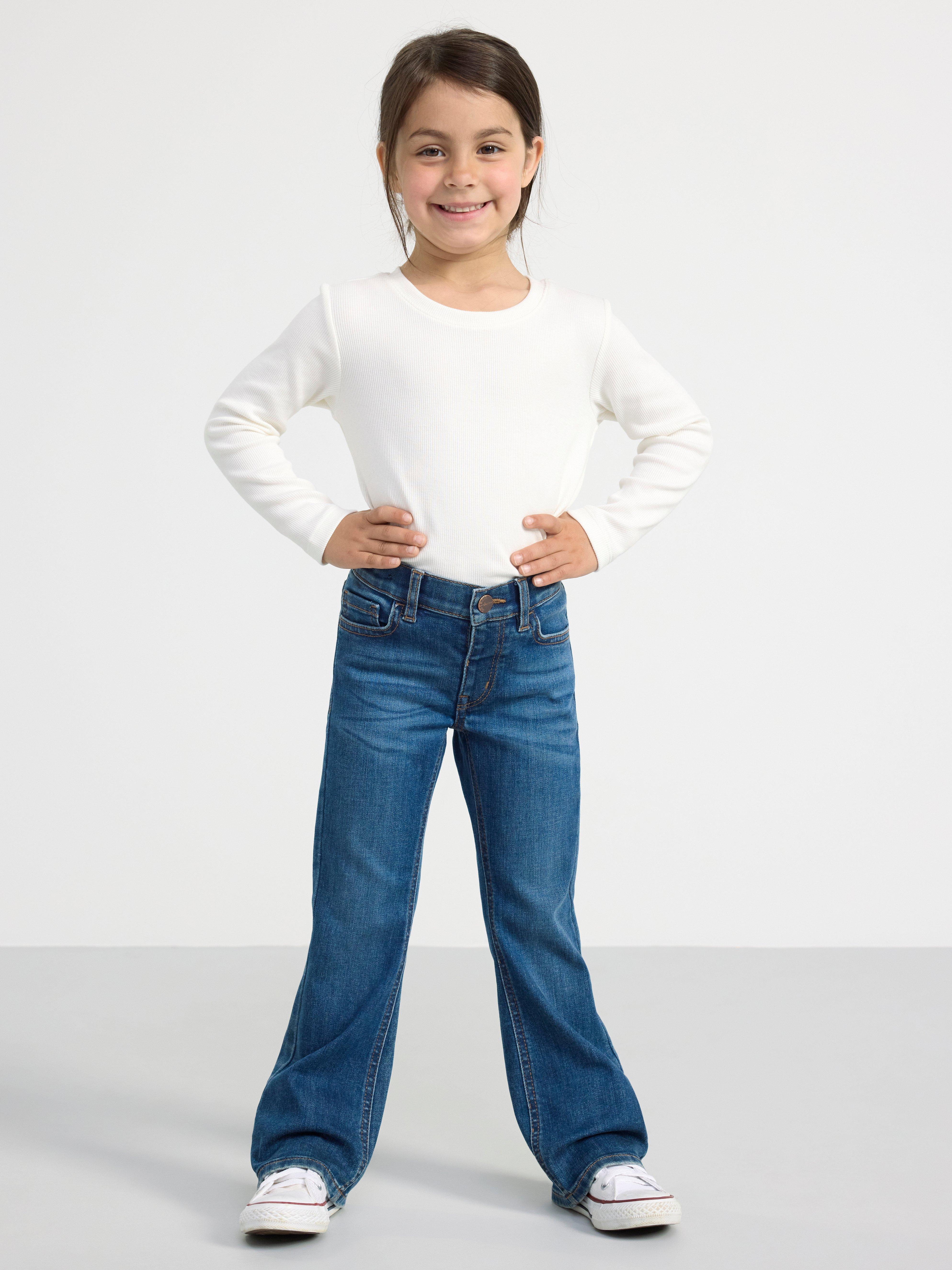 FREJA Flared leg Jeans Dark denim