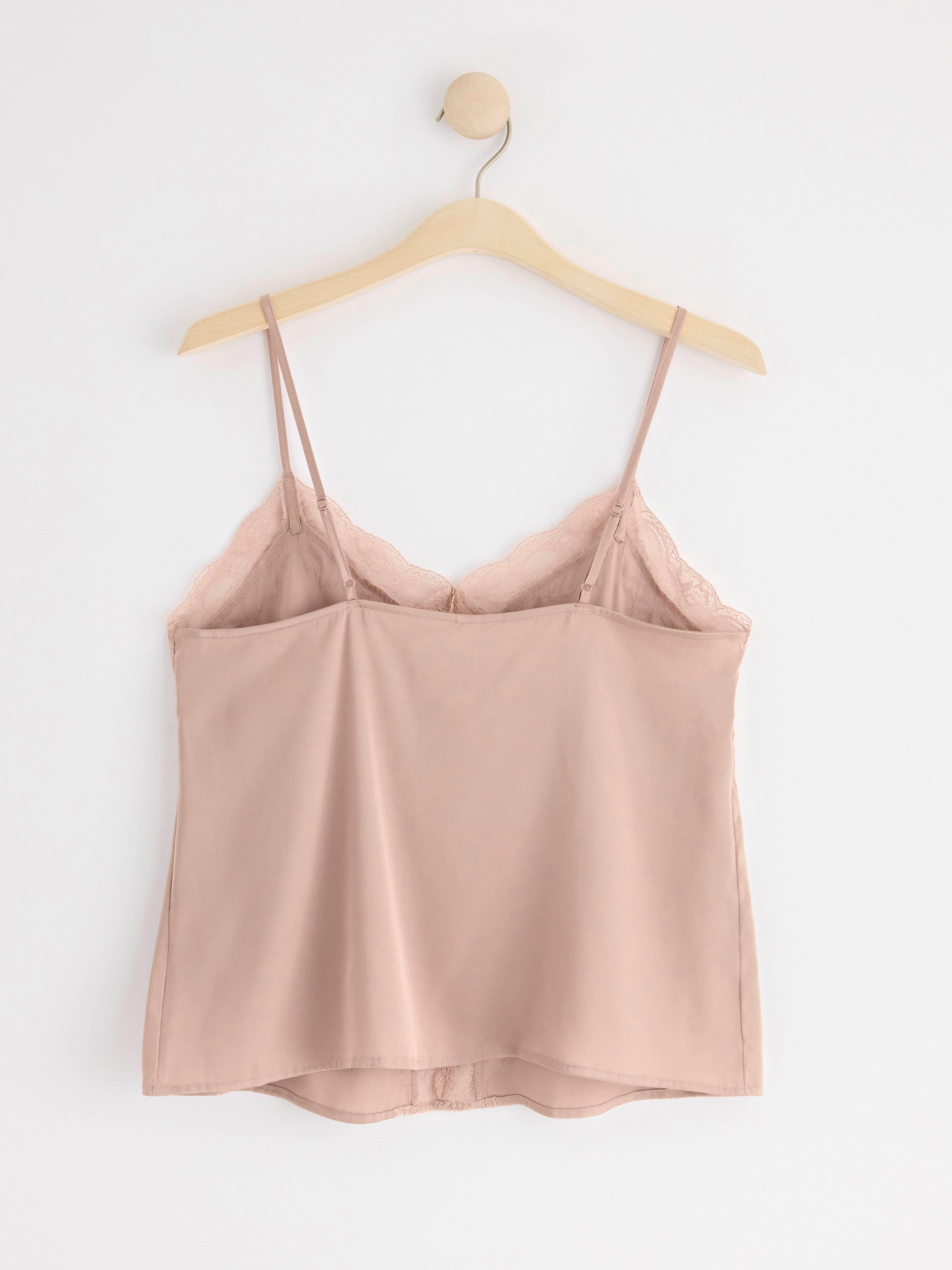 Satin camisole Light Dusty Pink