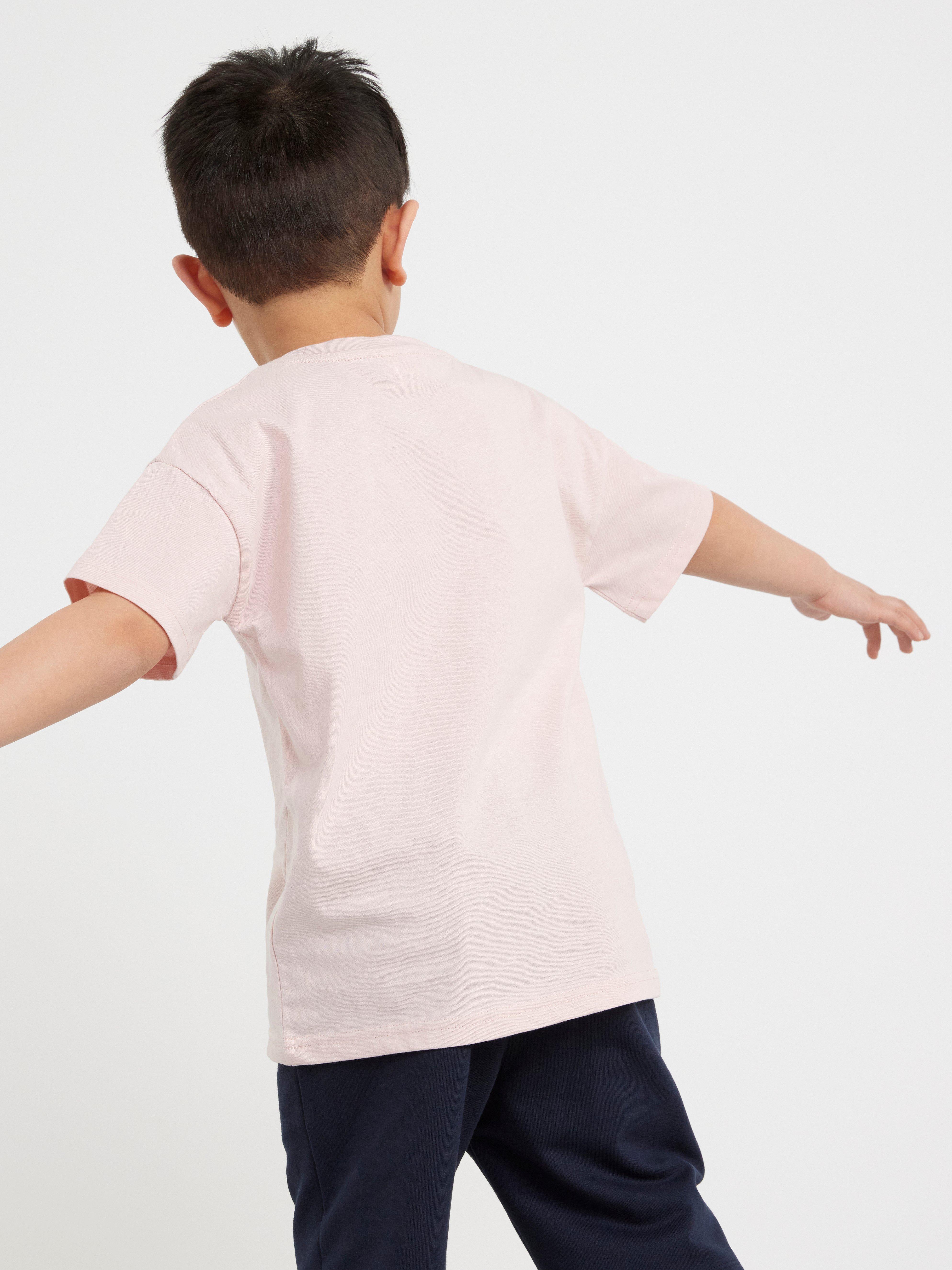 Oversize t-shirt Light Dusty Pink