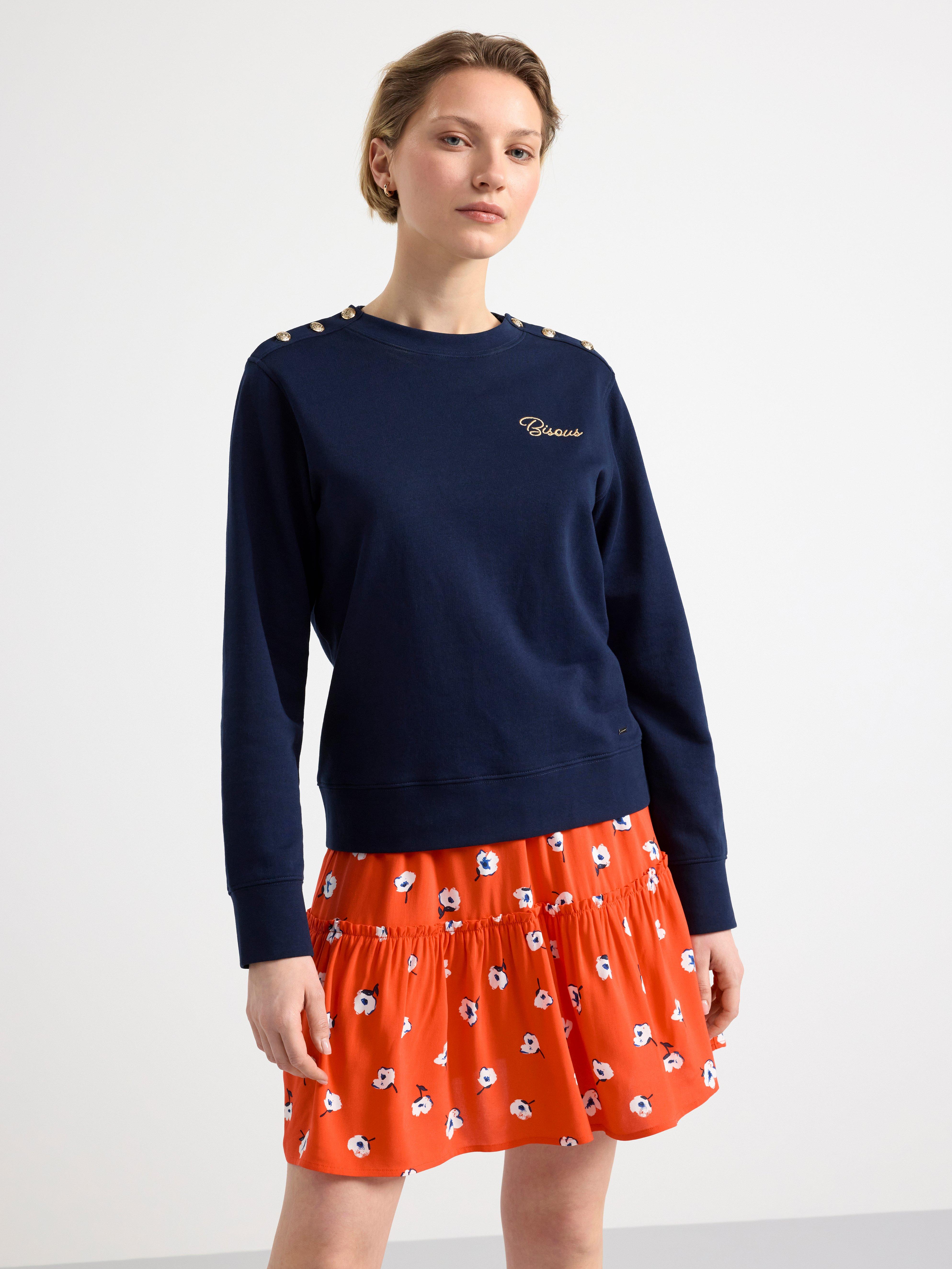 Patterned skirt Red