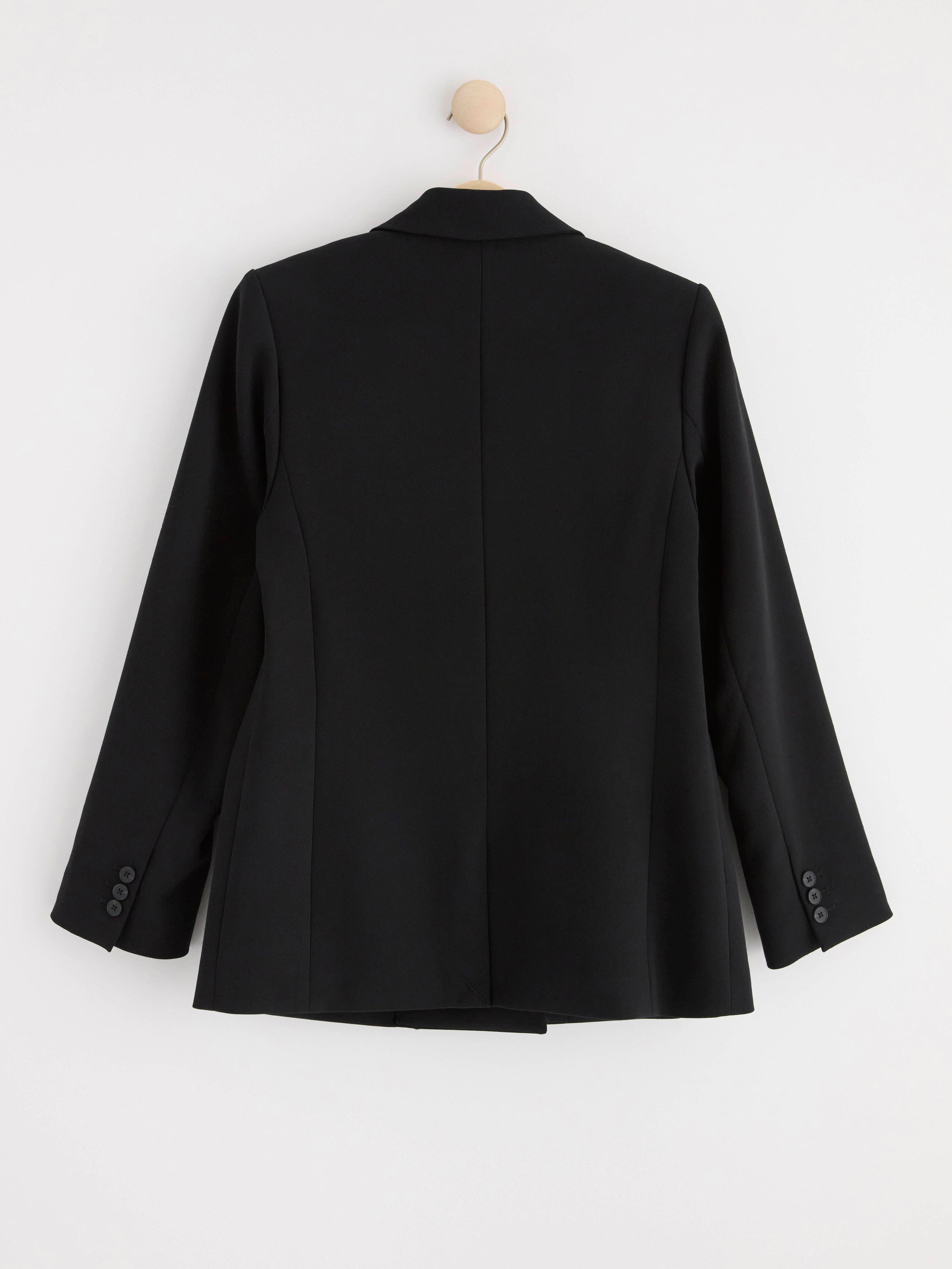 Blazer with double button closure Black