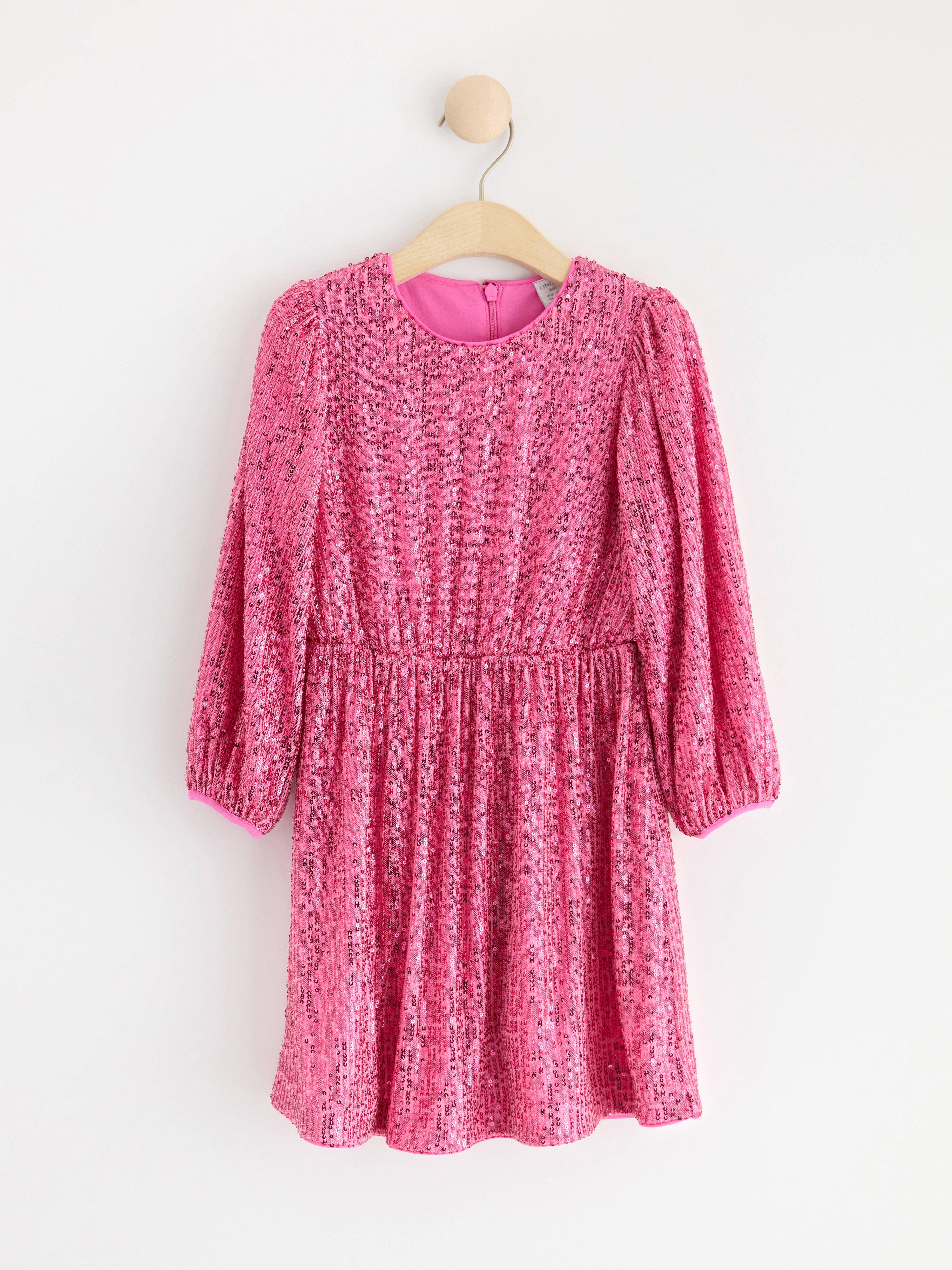 Sequin dress Pink