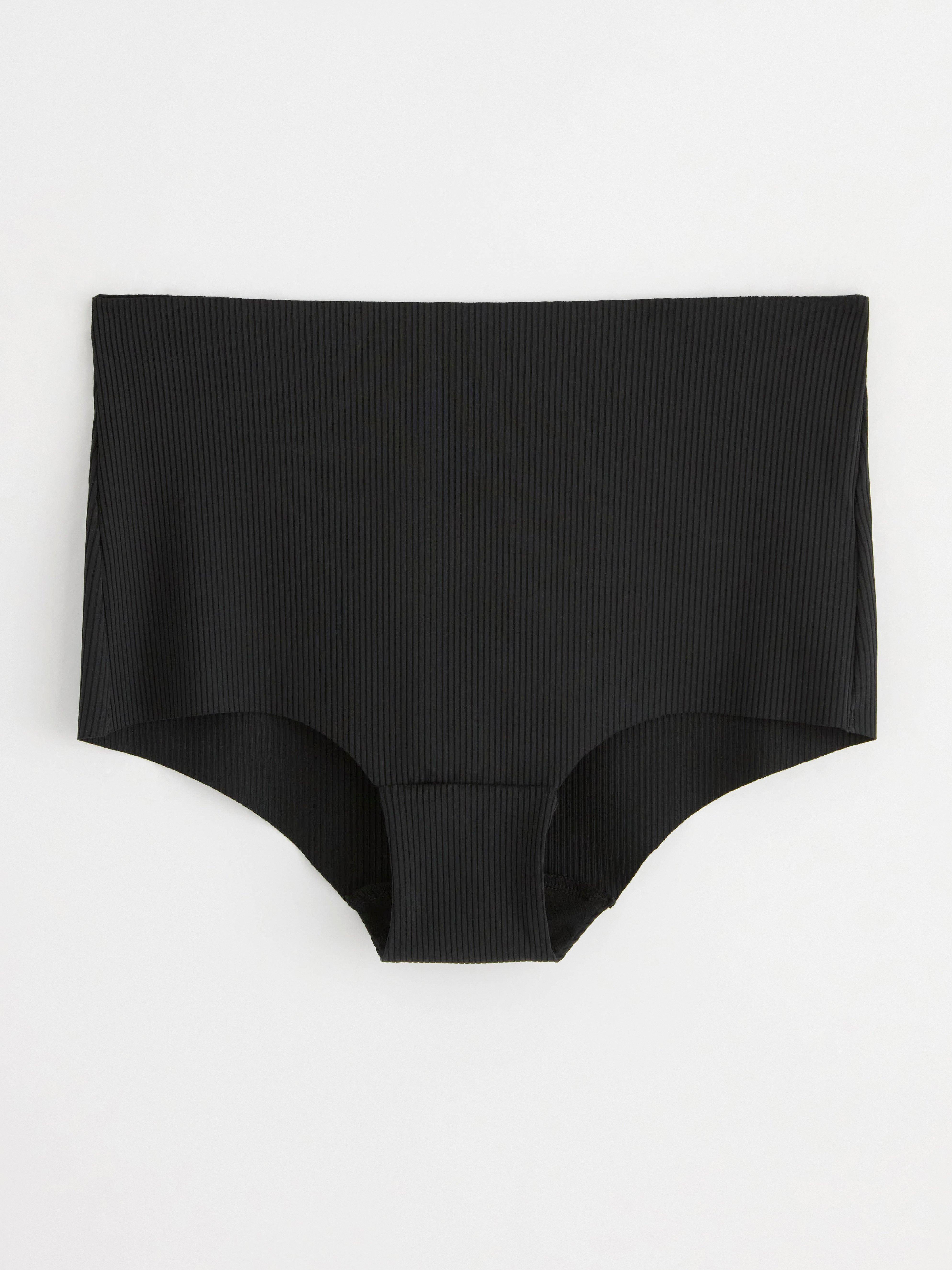 Briefs with high waist Black