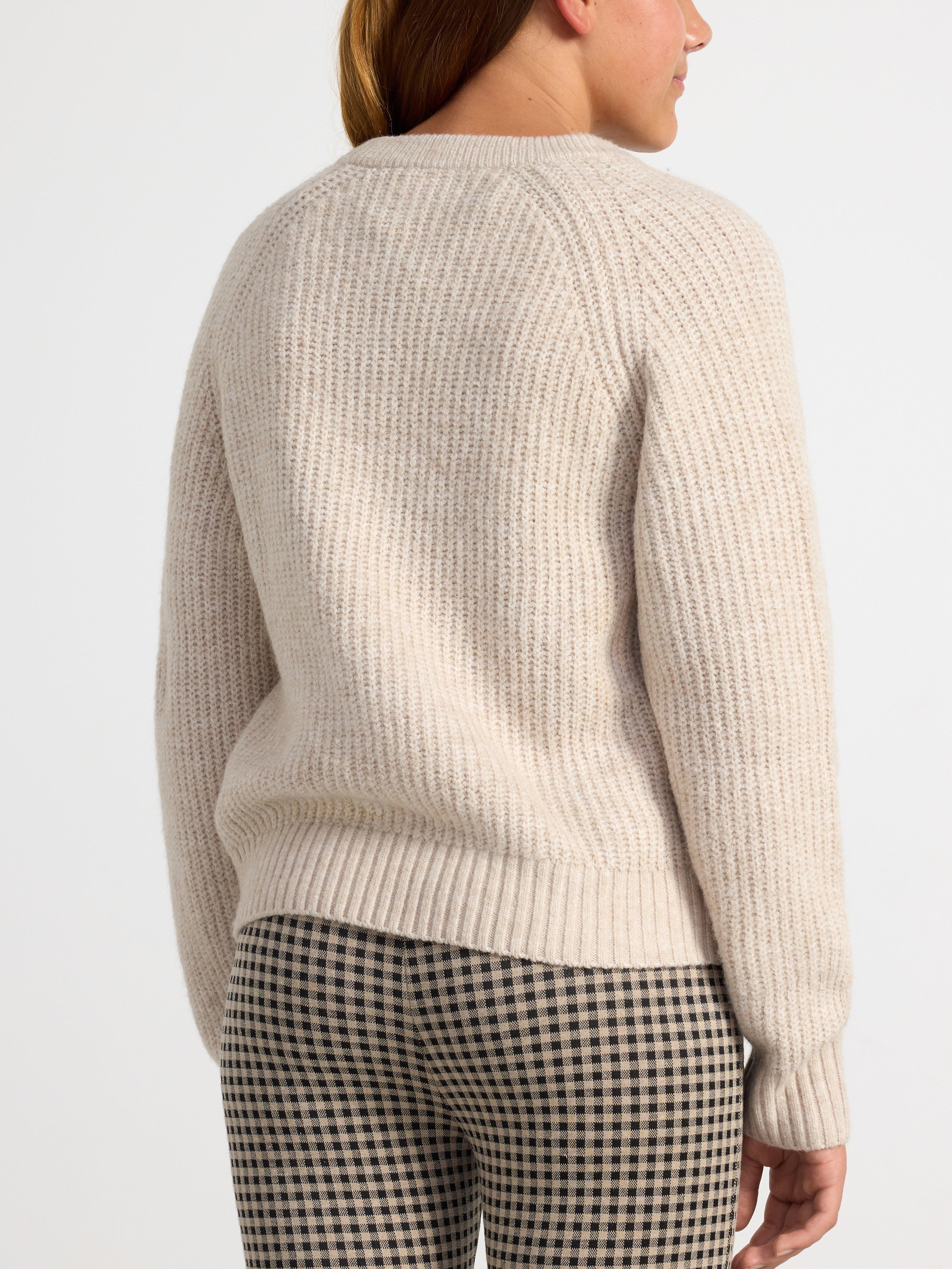 Knitted jumper Beige Melange