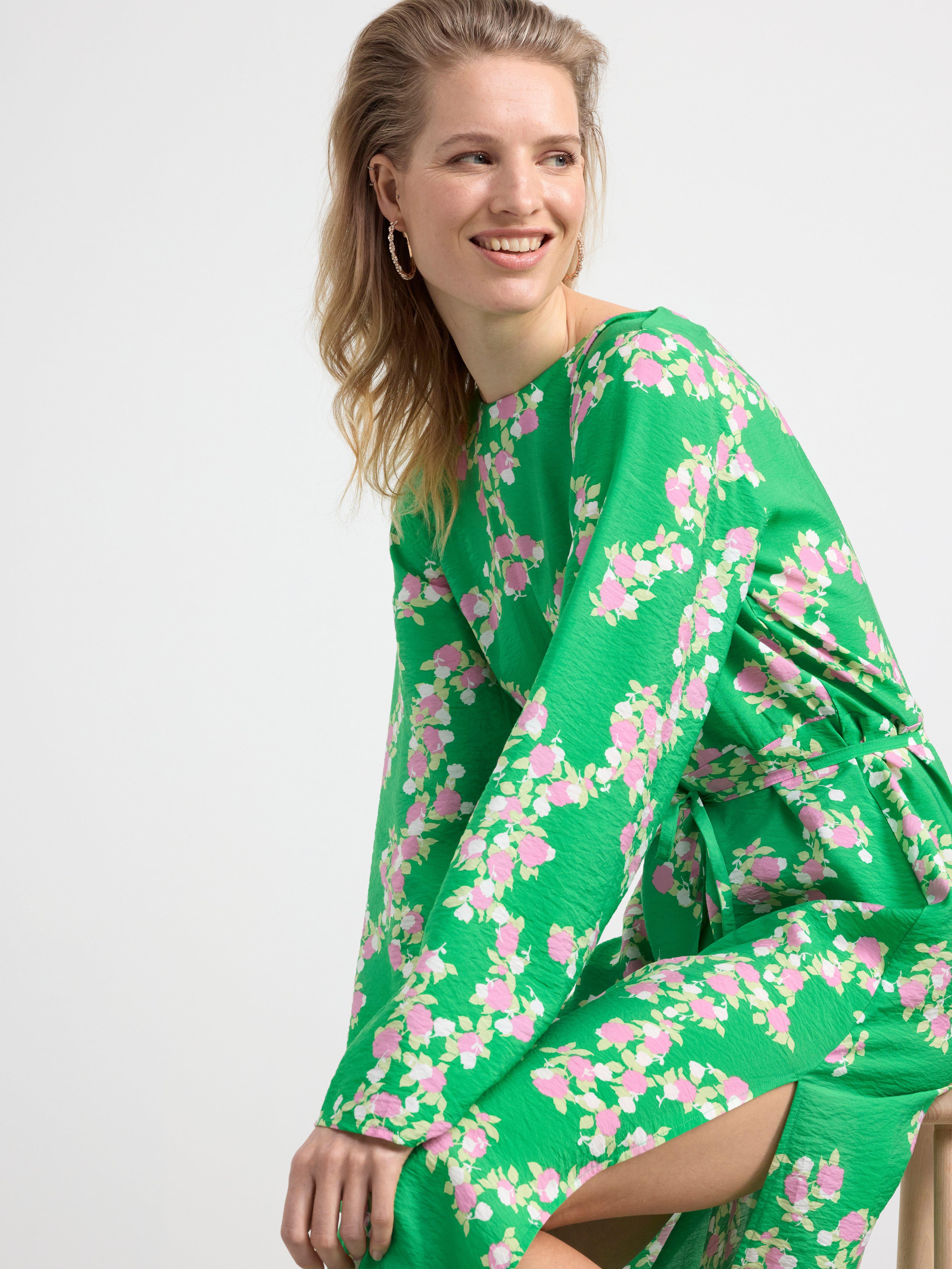 Long sleeve dress Green