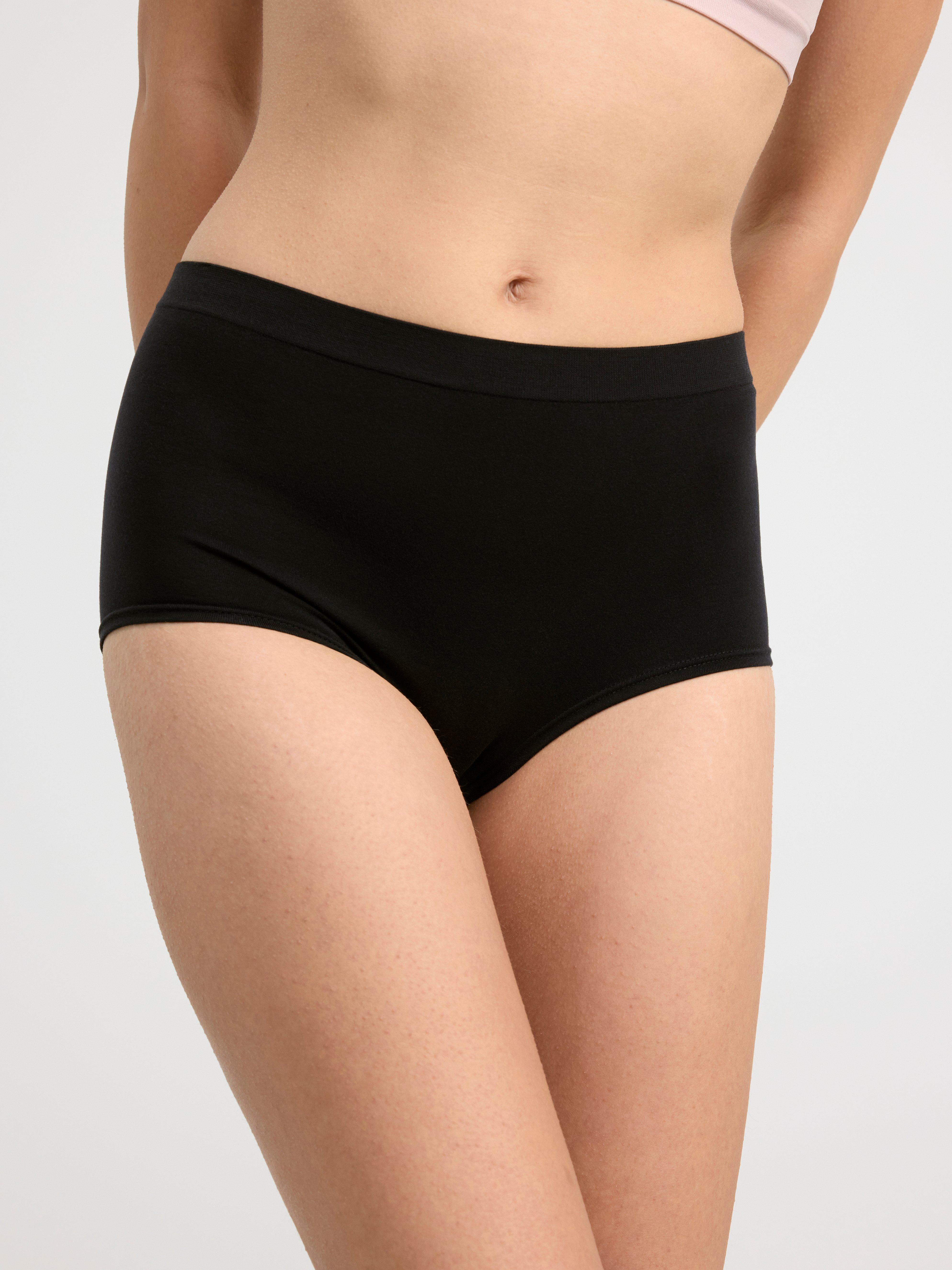 3-pack seamless high waist briefs Light Dusty Blue