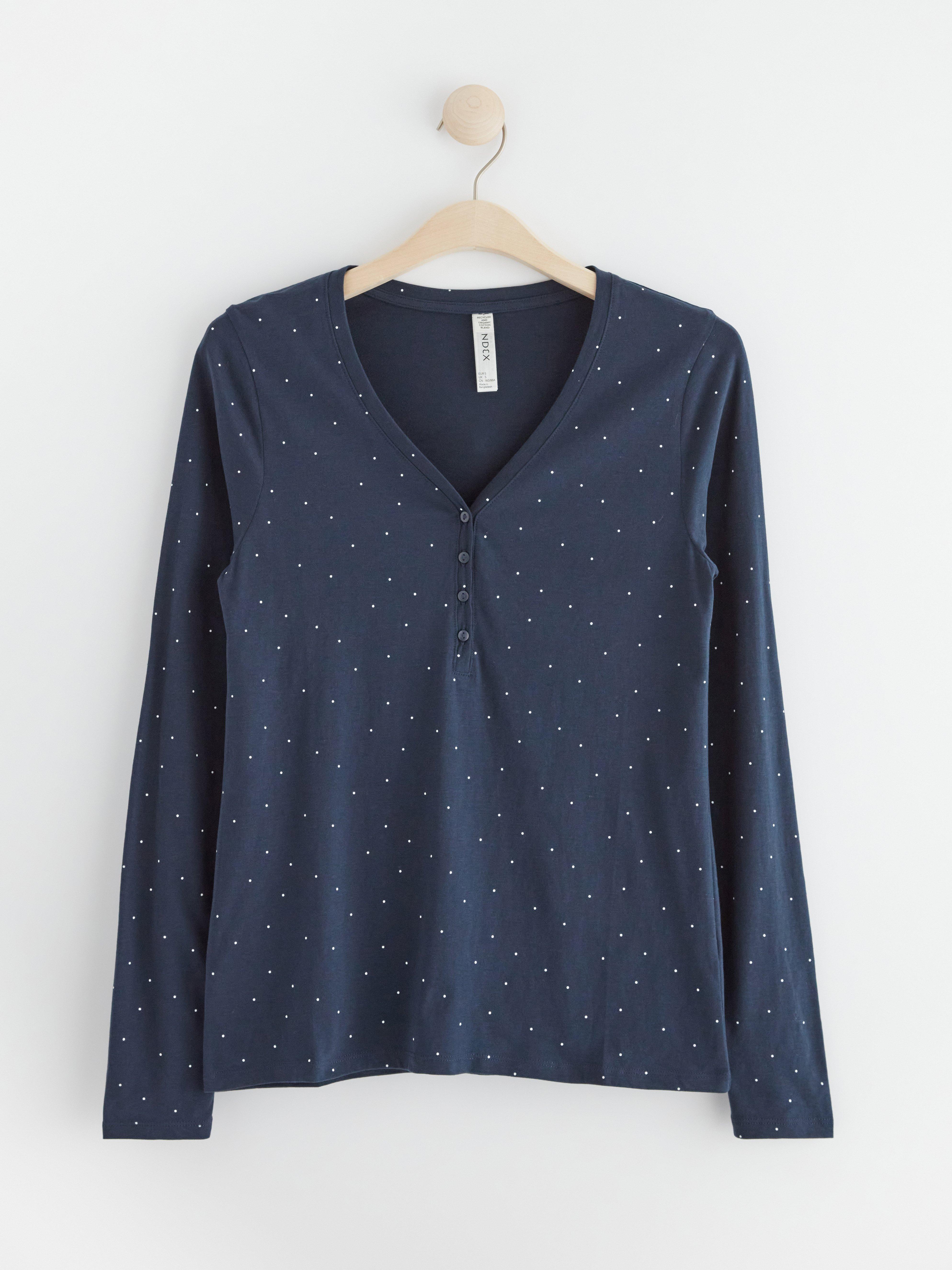 Pyjama top Navy