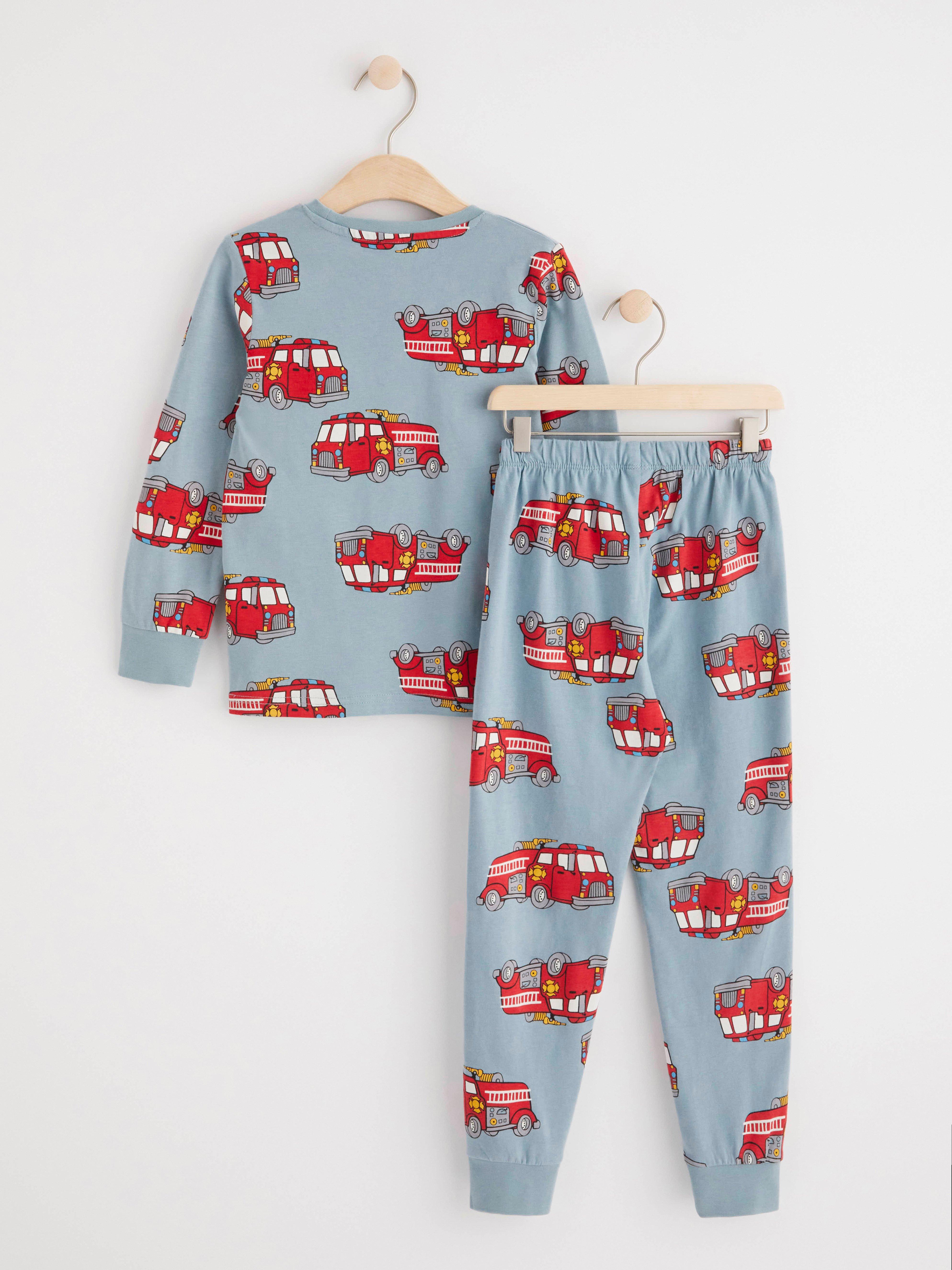 Pyjama set with top and trousers Light Dusty Blue