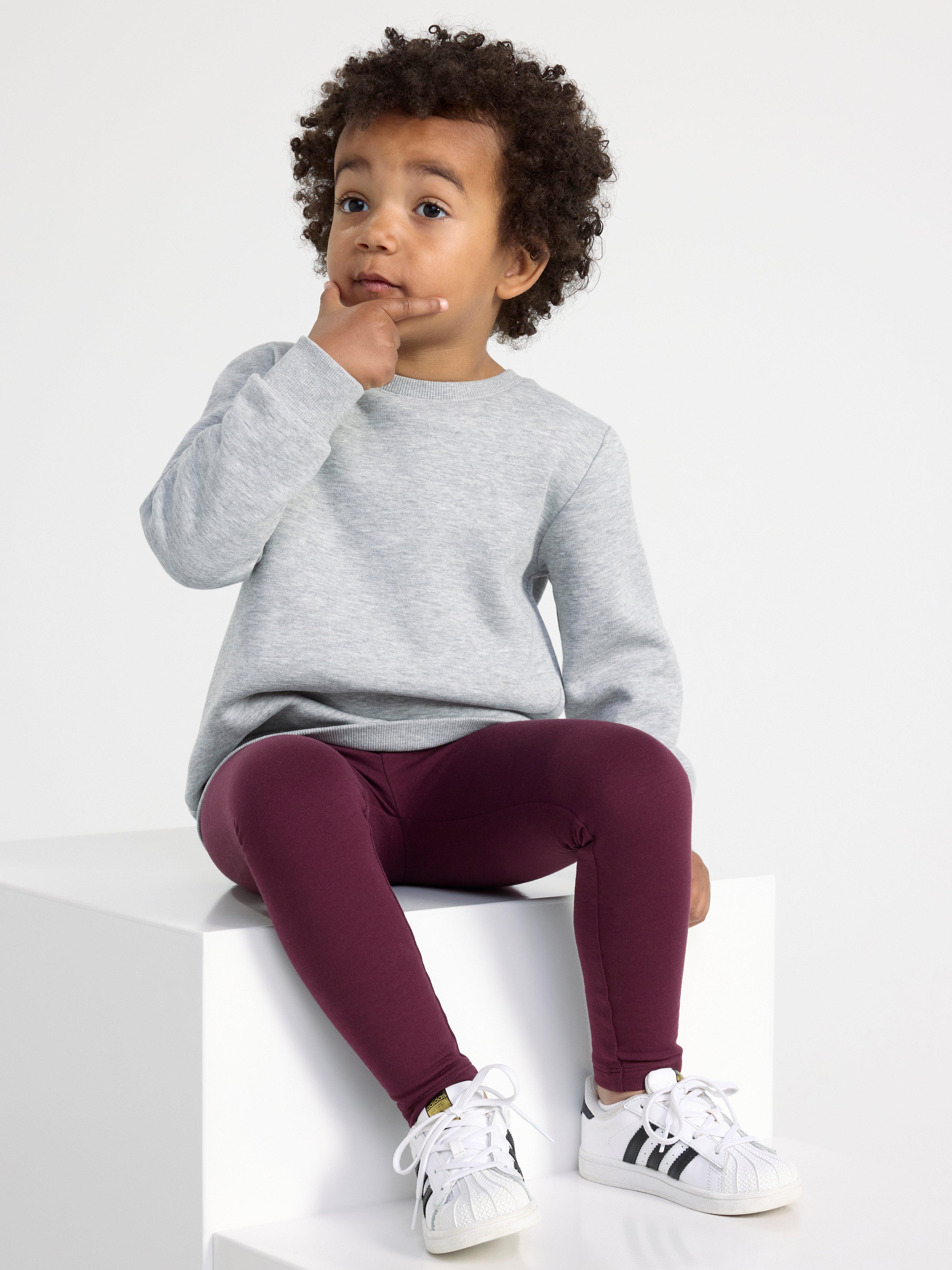 Extra durable leggings with brushed inside Dark Lilac