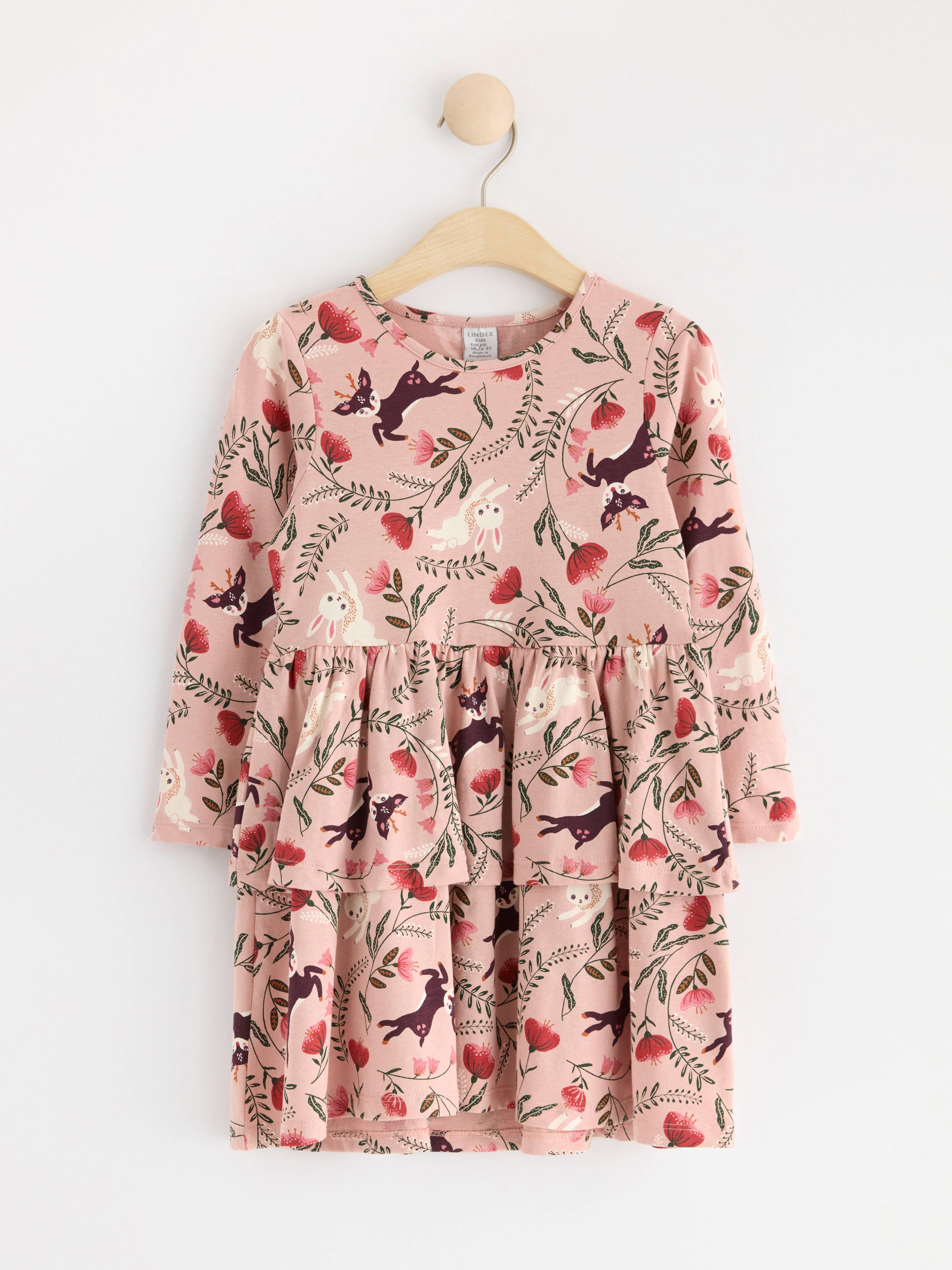 Tunic with print Dusty Pink