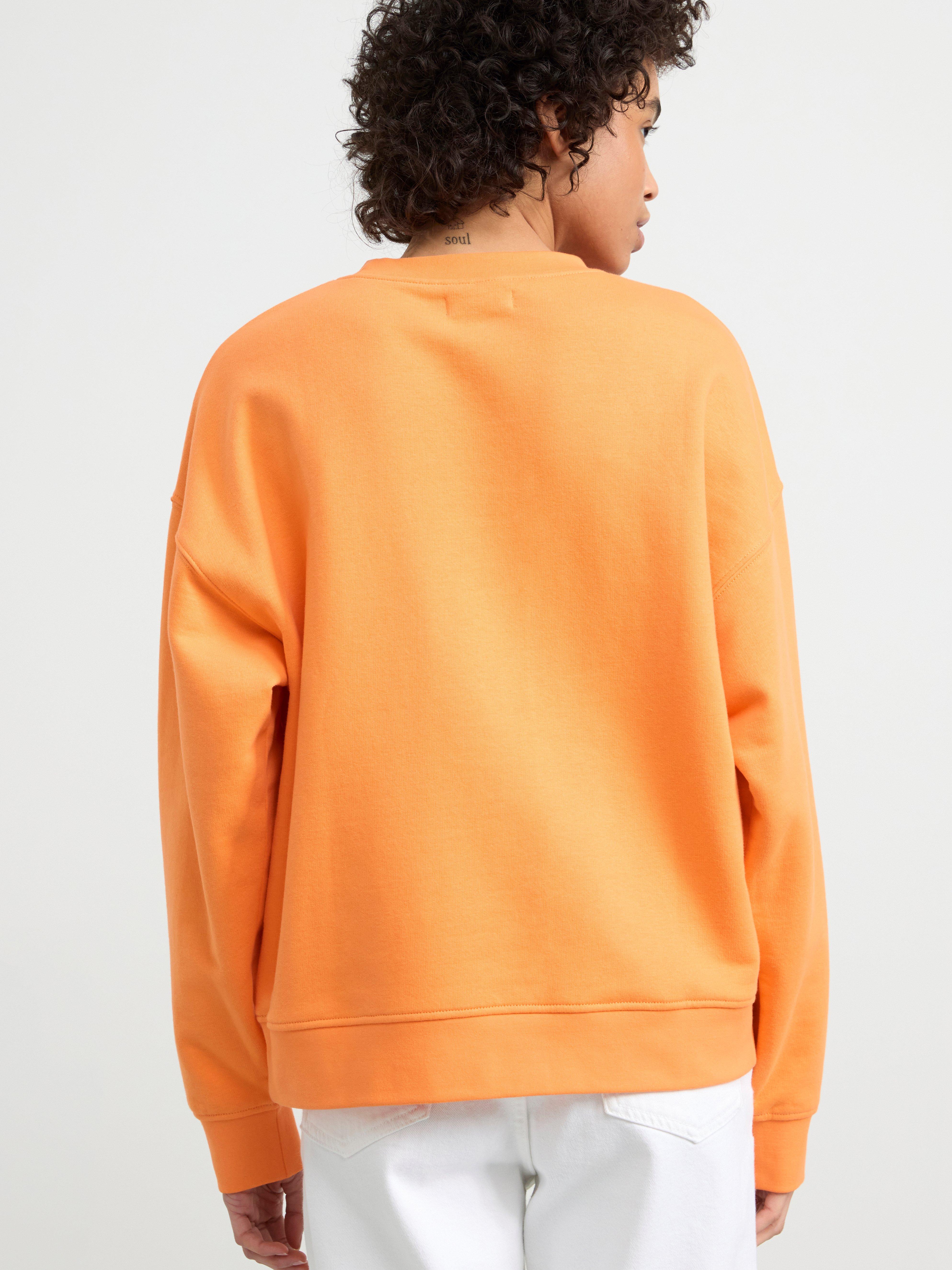 Oversize sweatshirt Light Orange