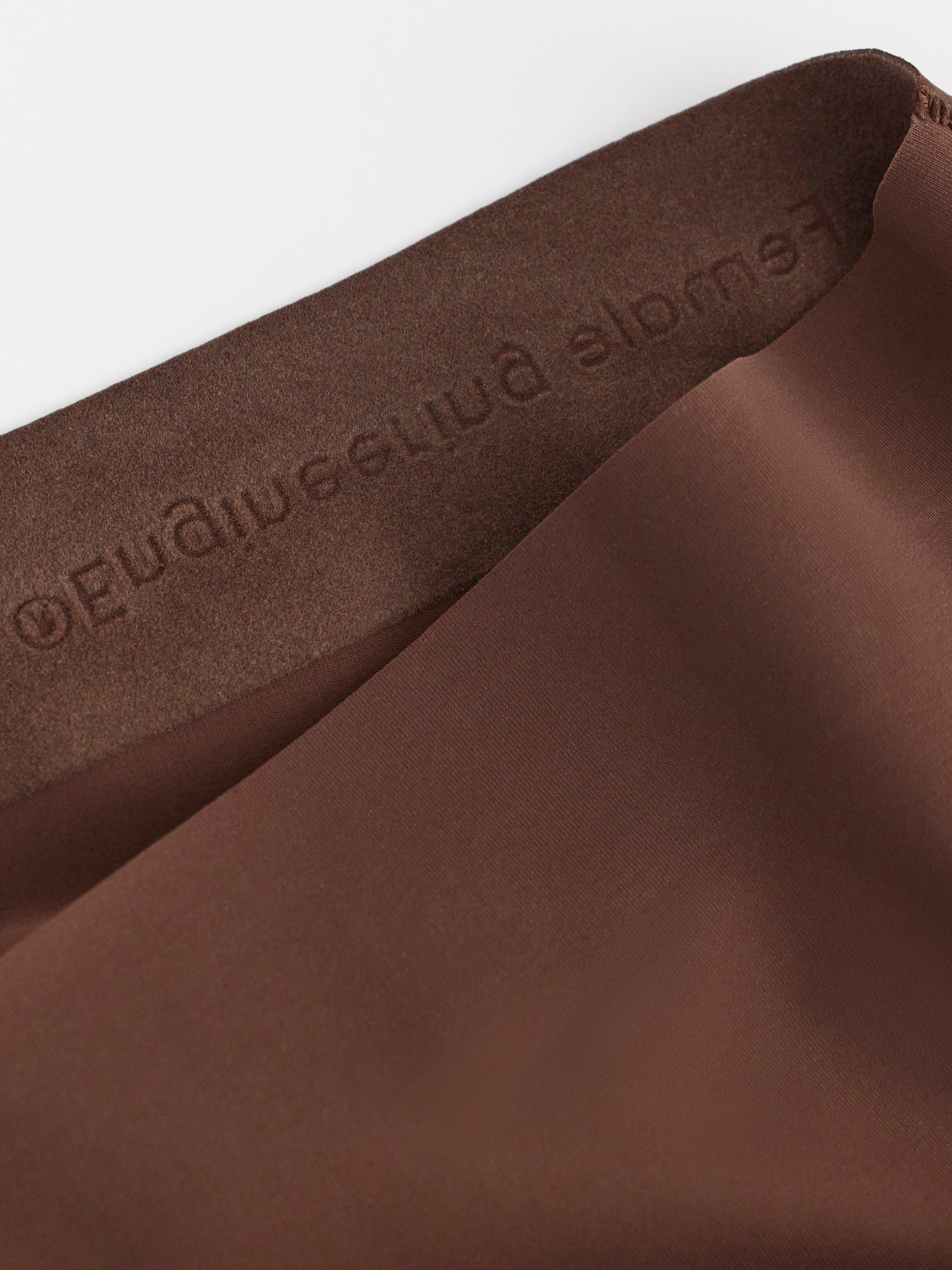 Engineered Hiphugger Period Proof – Period Panty High Absorbency DK Brown